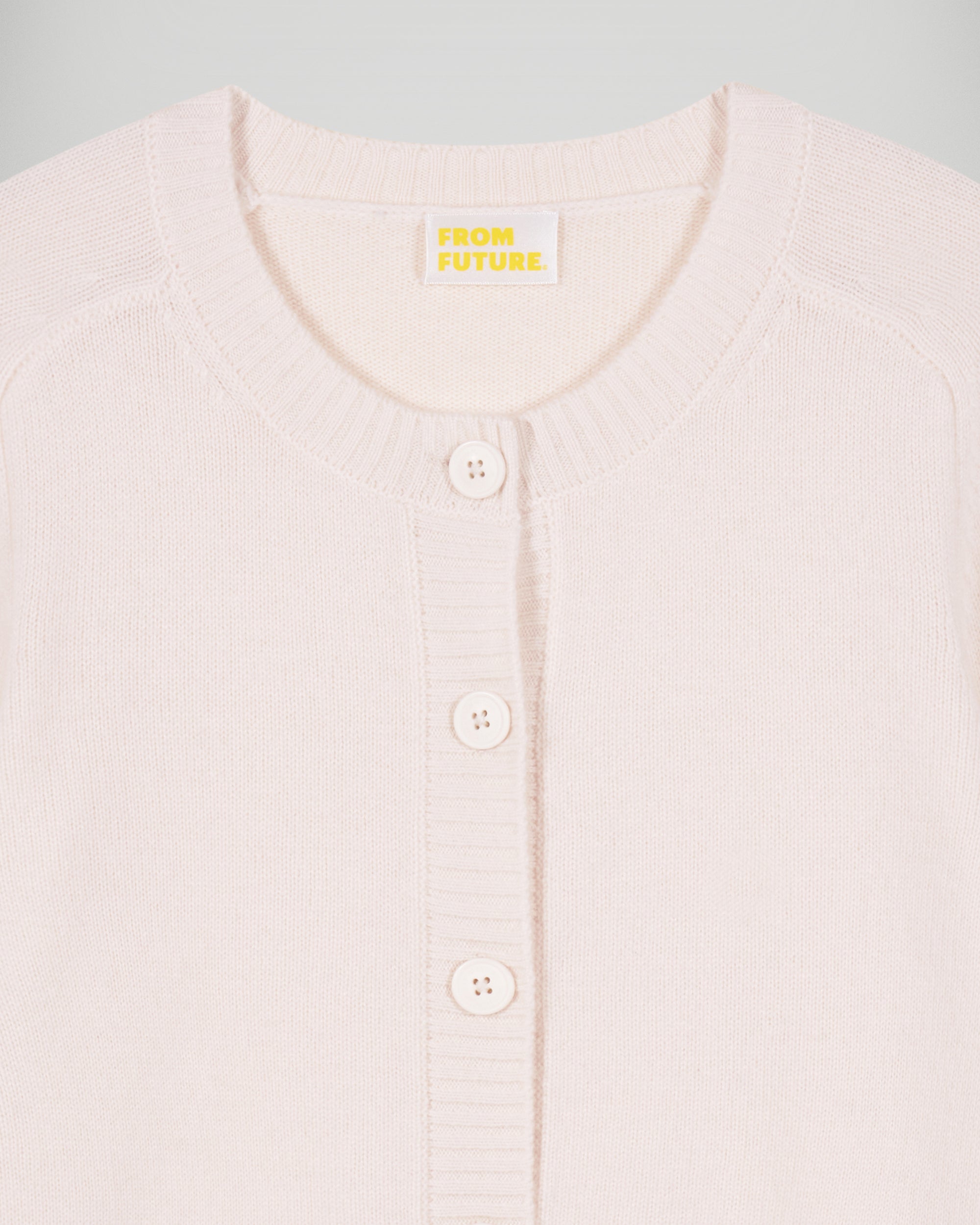 Cardigan Sweater (H25 / WOMEN / Ecru)