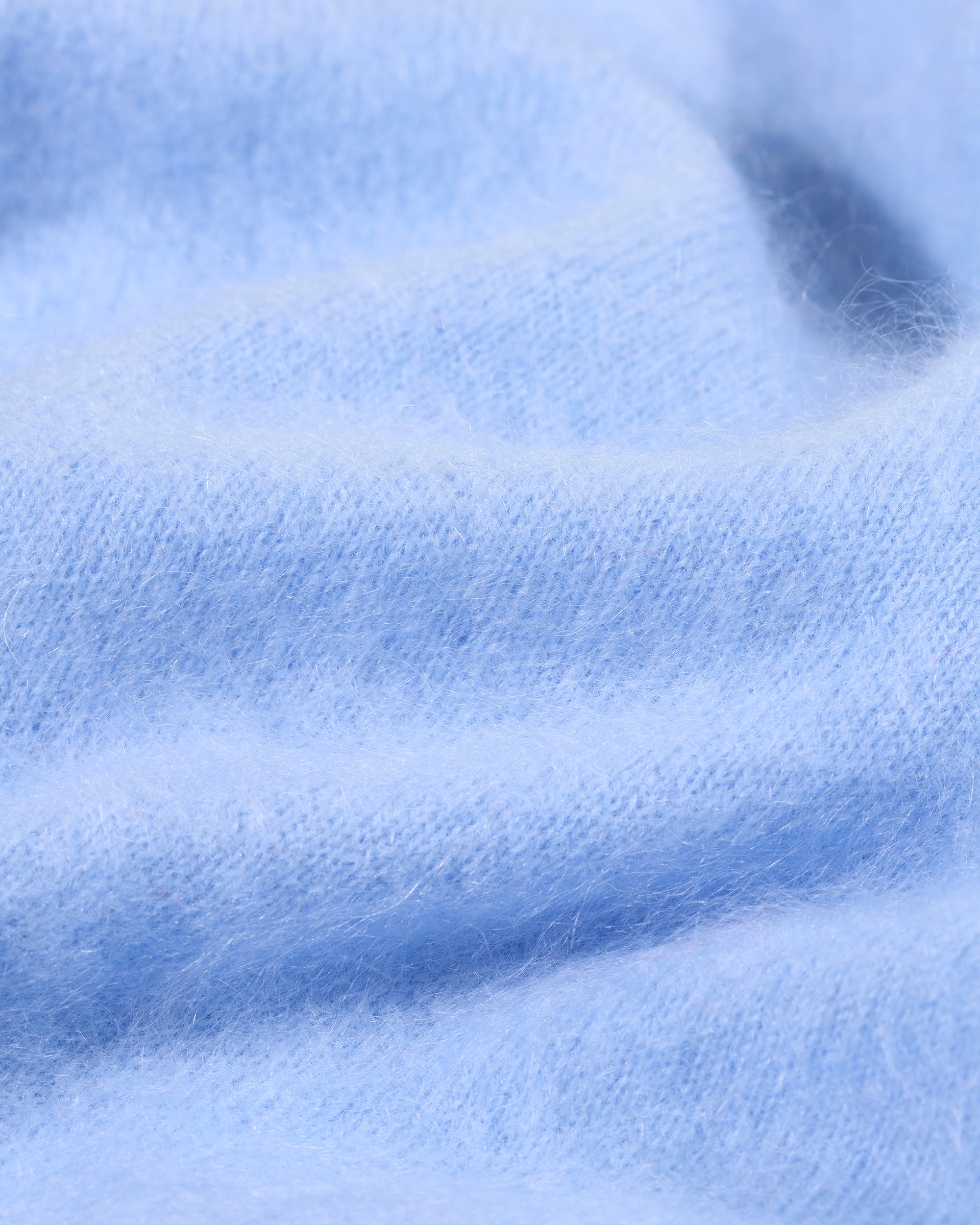 Brushed Cardigan Sweater (H25 / WOMEN / Smooth Blue)