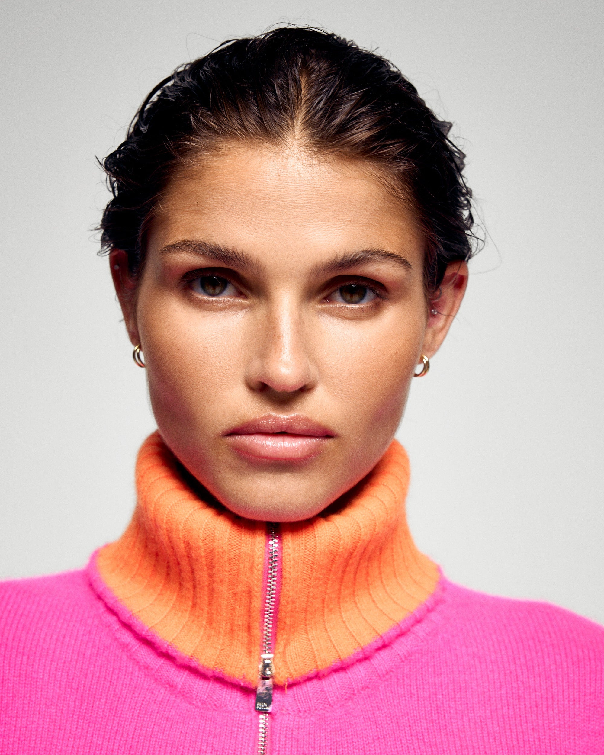 Cardigan Sweater (H25 / WOMEN / Cosmic Pink)