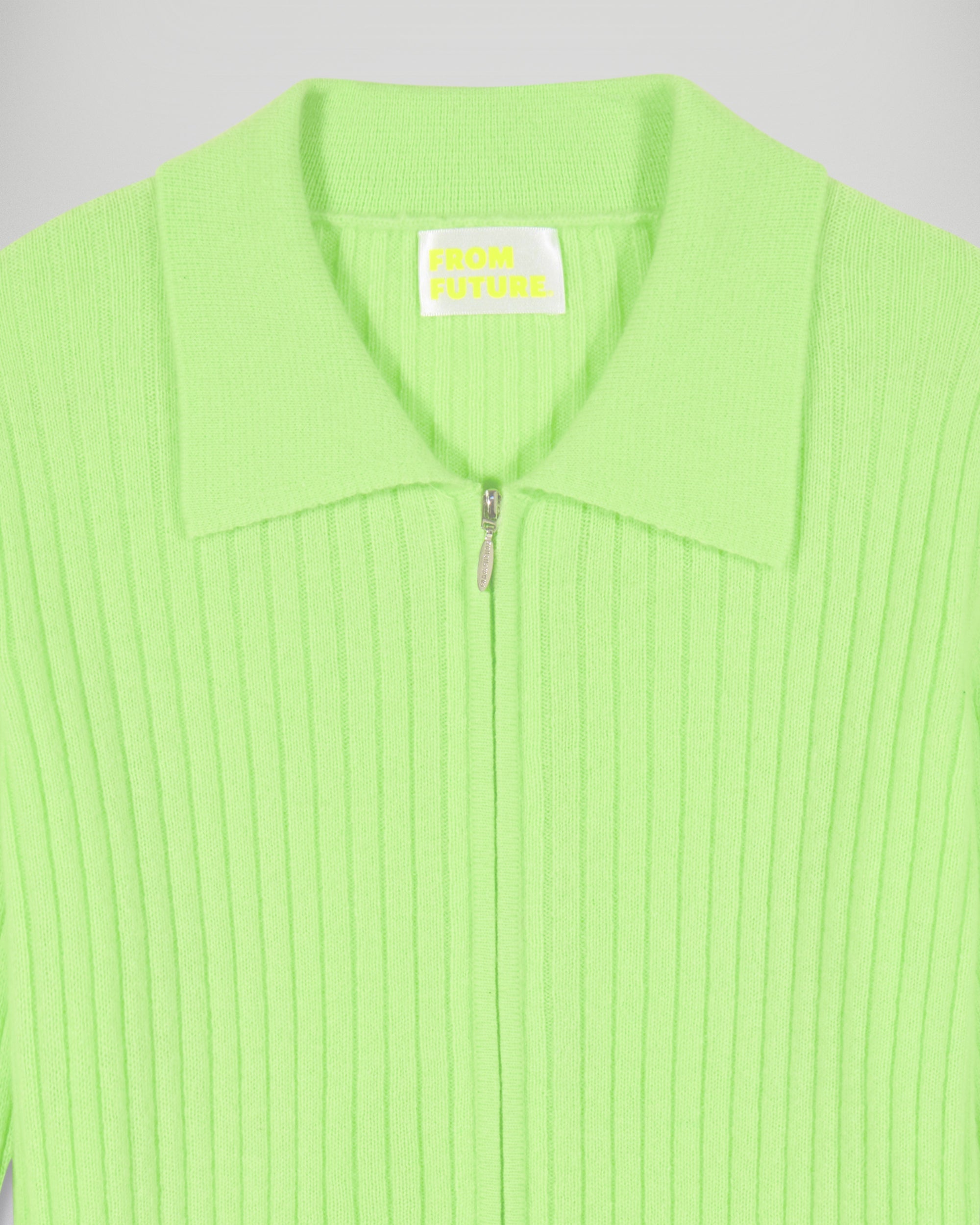 Knit Vest (H25 / WOMEN / Candy Green)