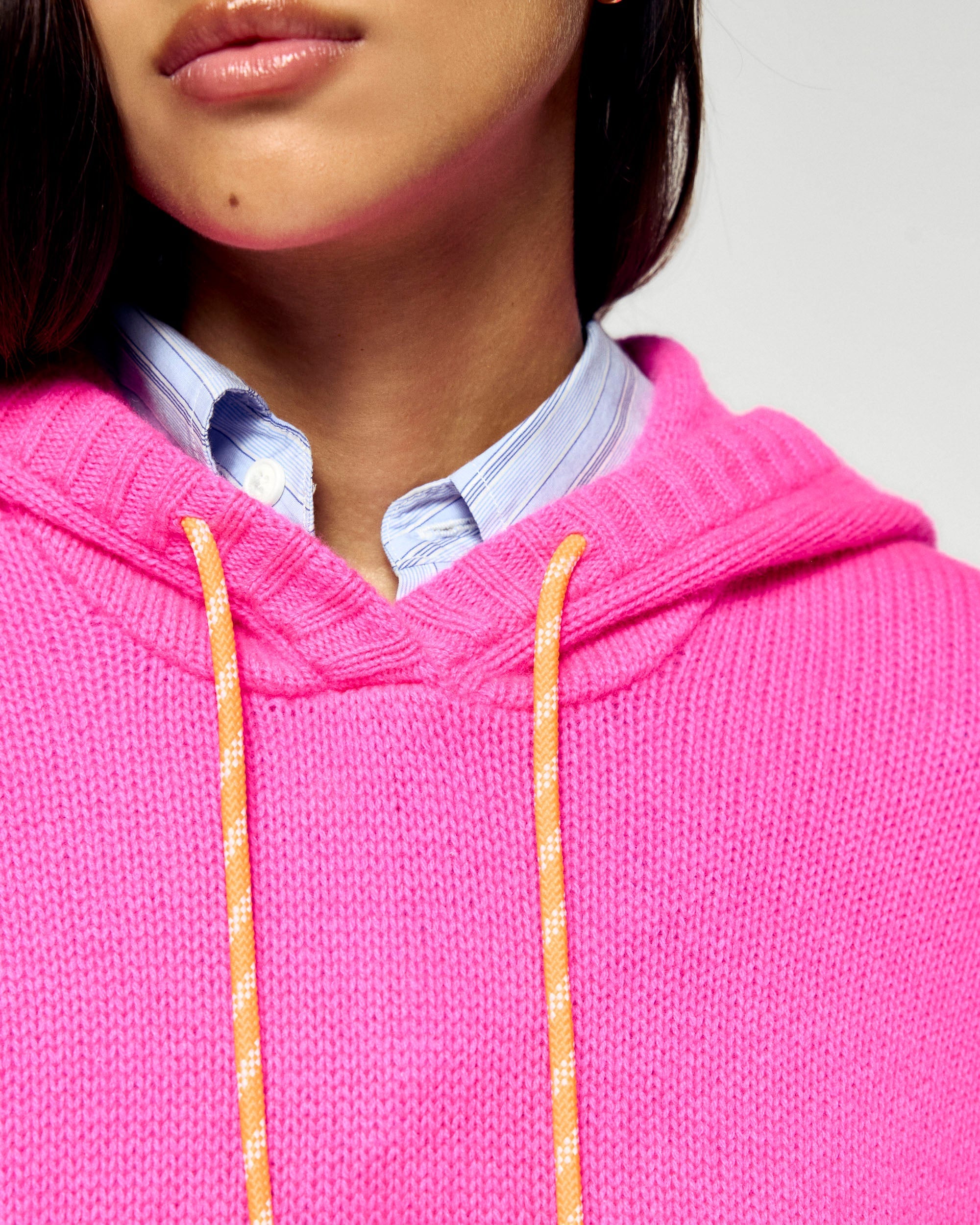 Hoodie Sweater (H25 / WOMEN / Cosmic Pink)