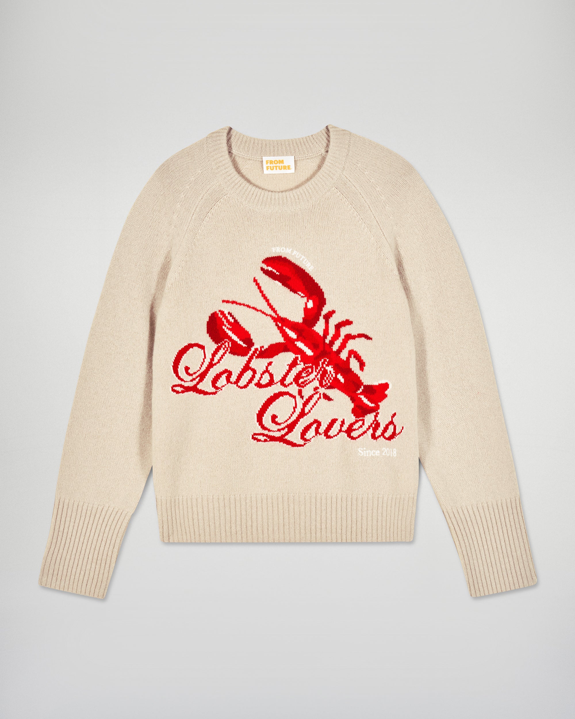 Crewneck Sweater (H25 / WOMEN / Iced Sand)