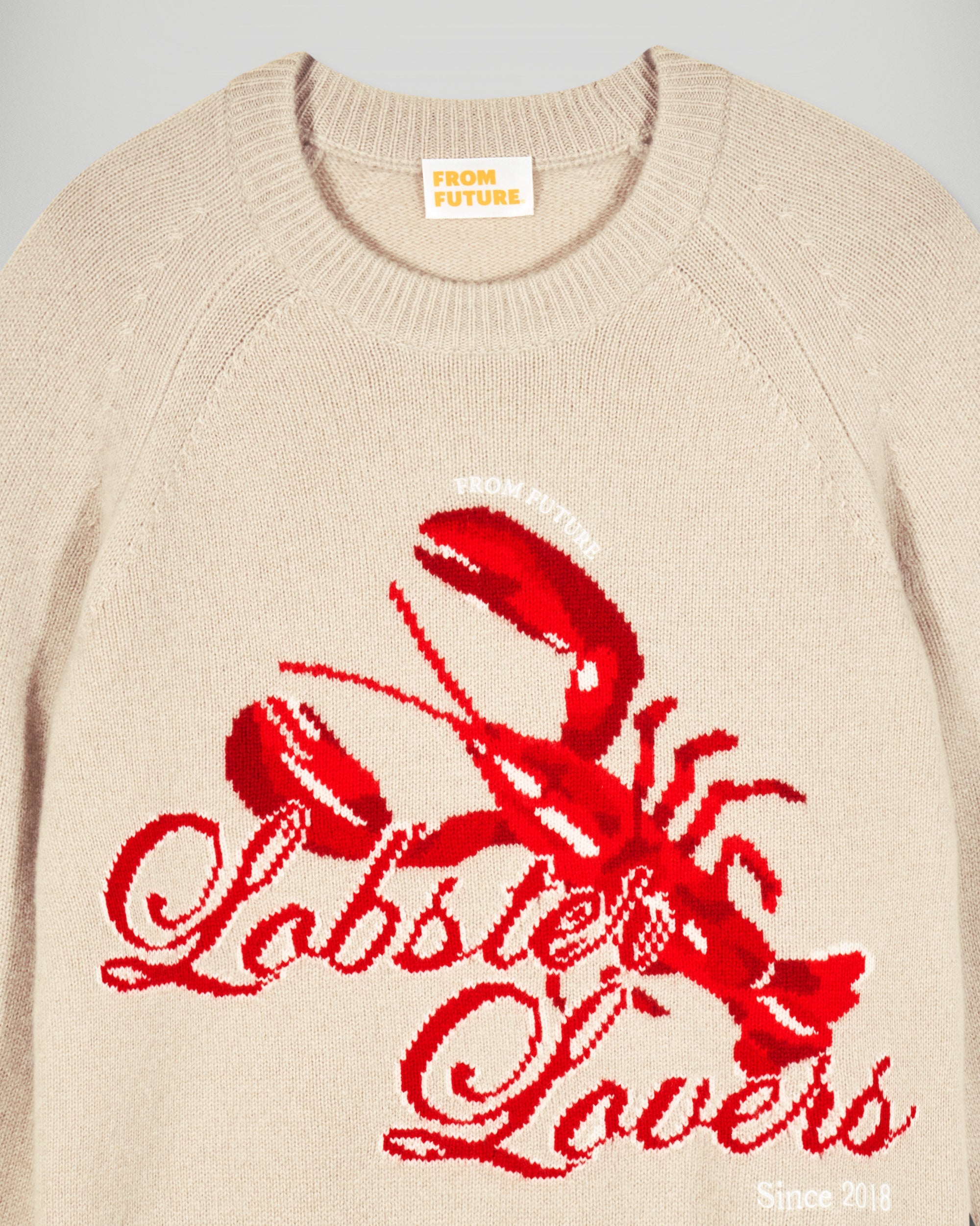 Crewneck Sweater (H25 / WOMEN / Iced Sand)