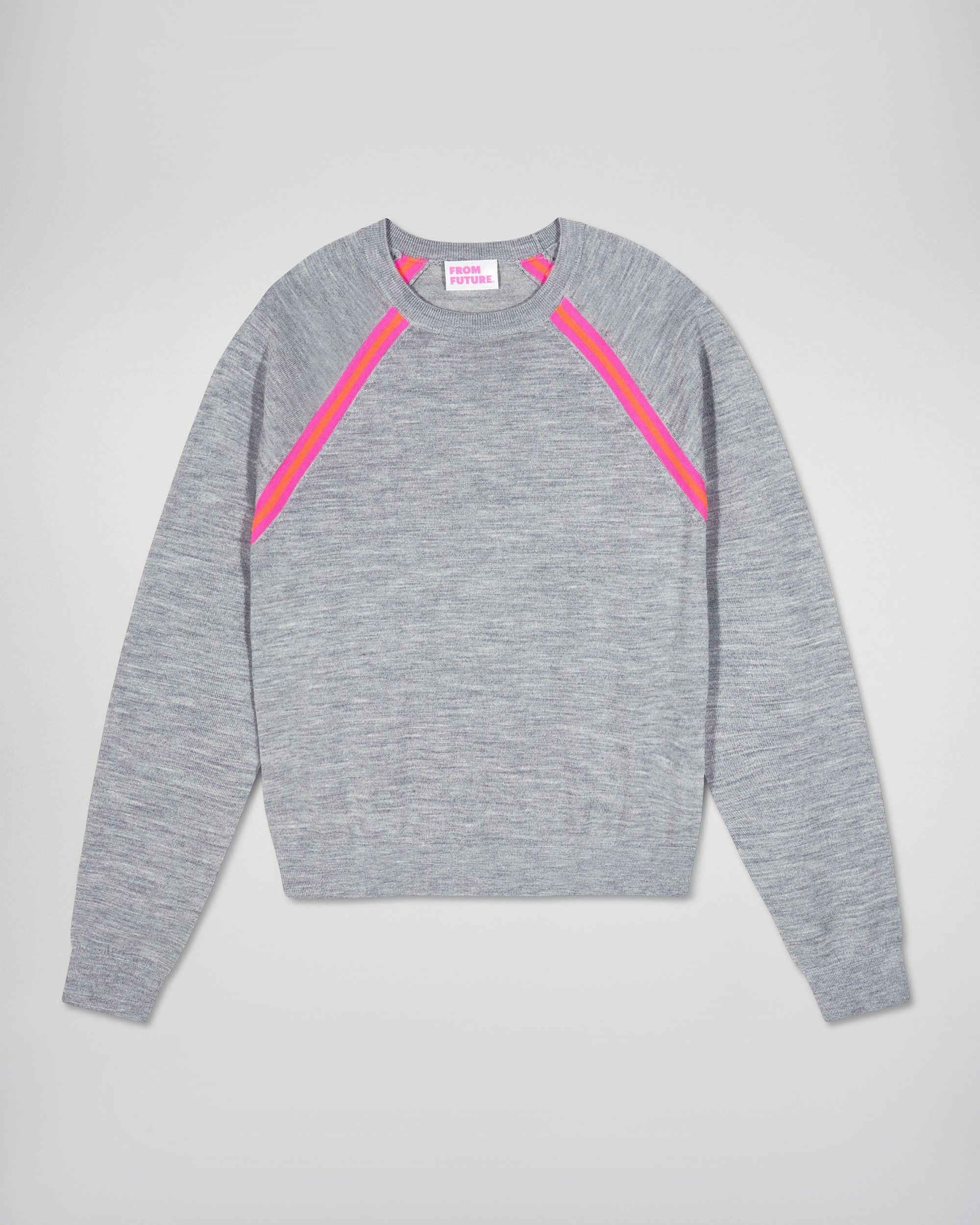 Crewneck Sweater (H25 / WOMEN / Dark Heather Gray / RWS)