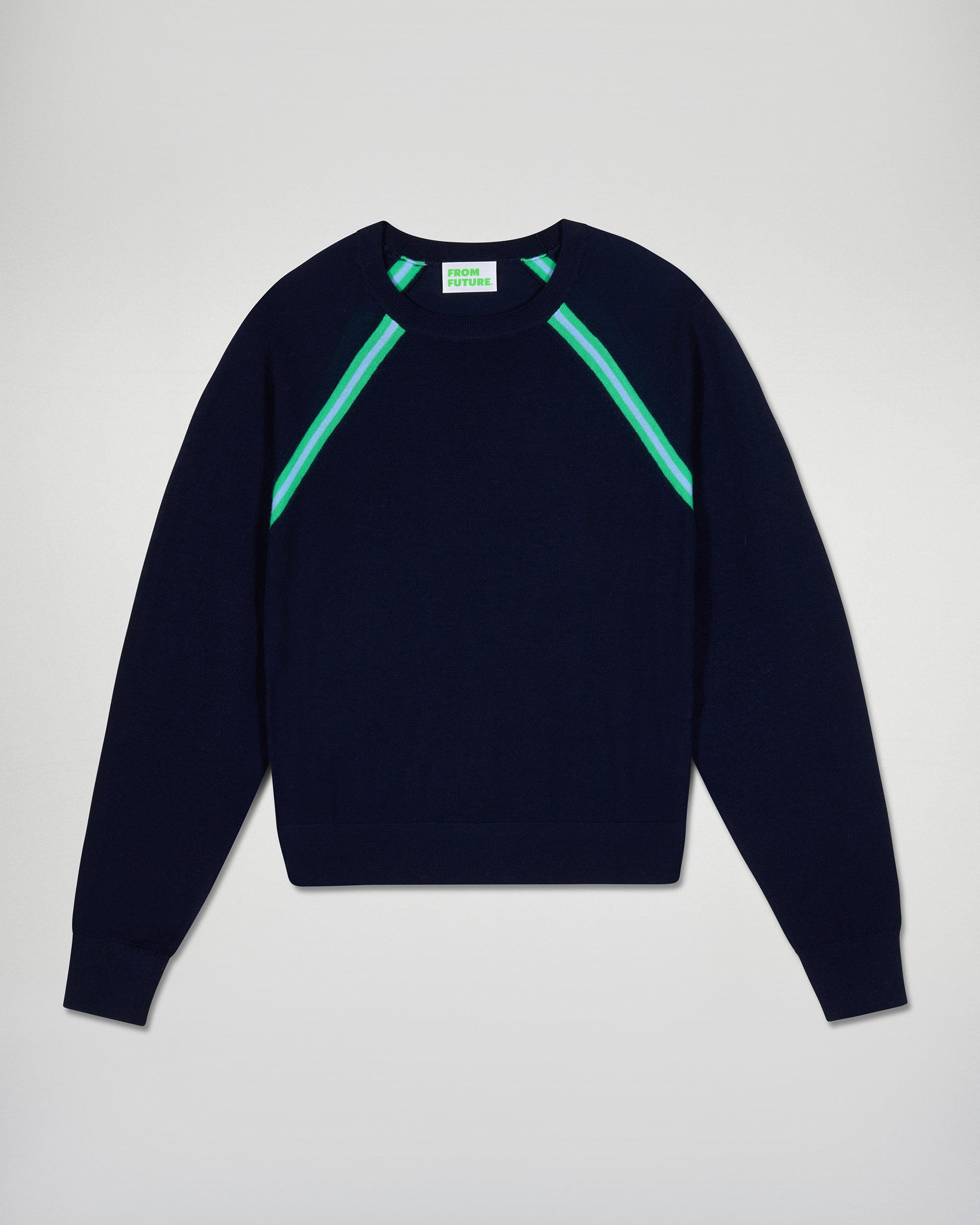 Crewneck Sweater (H25 / WOMEN / Navy / RWS)