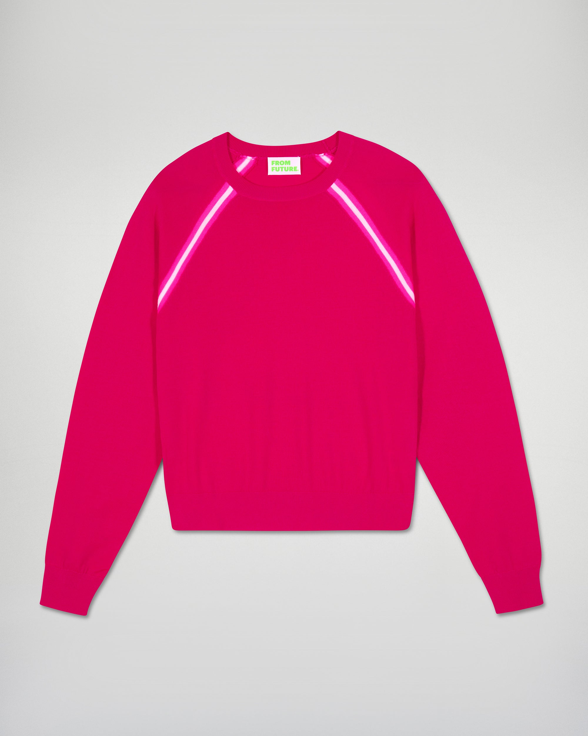 Crewneck Sweater (H25 / WOMEN / Raspberry Pink / RWS)