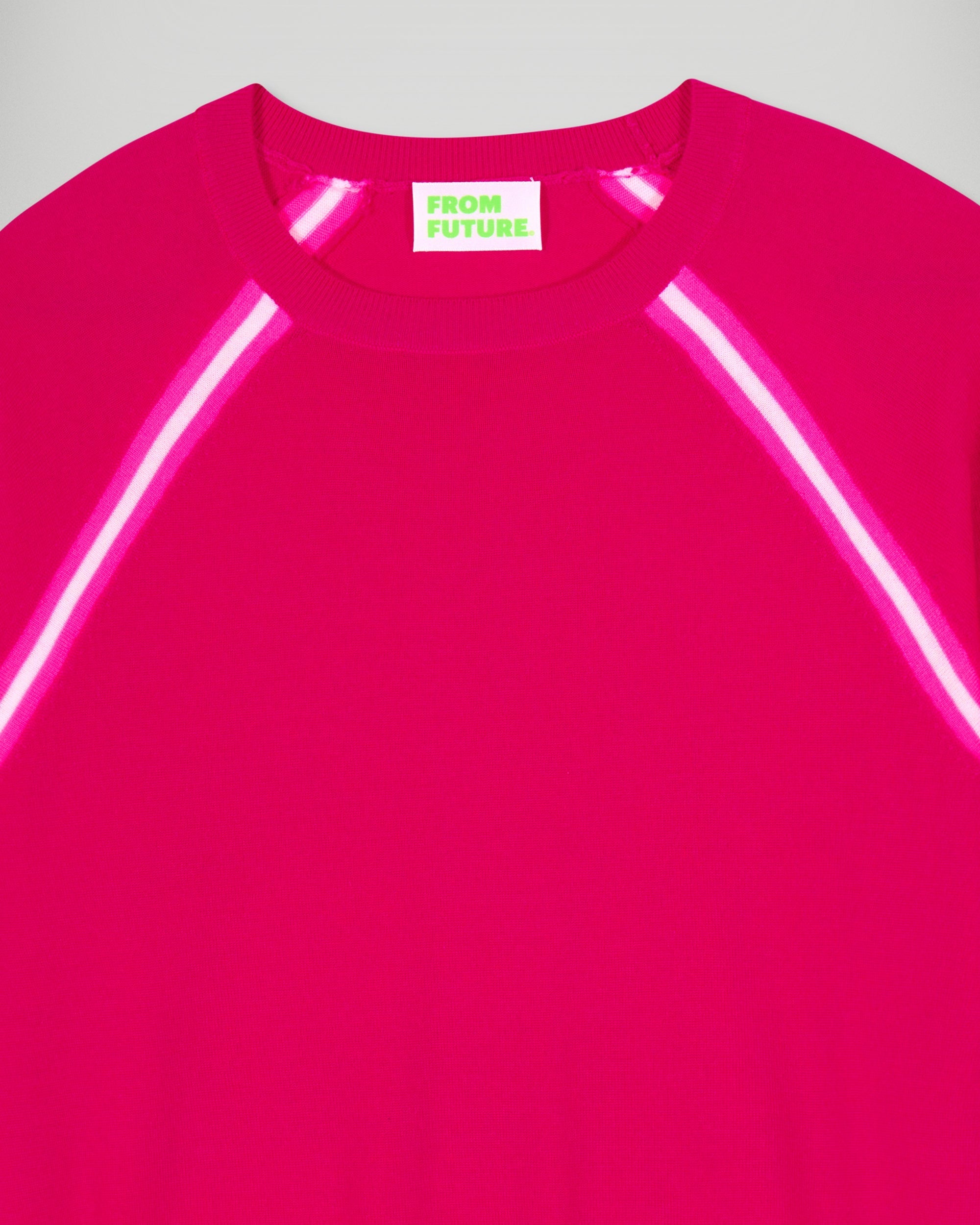Crewneck Sweater (H25 / WOMEN / Raspberry Pink / RWS)