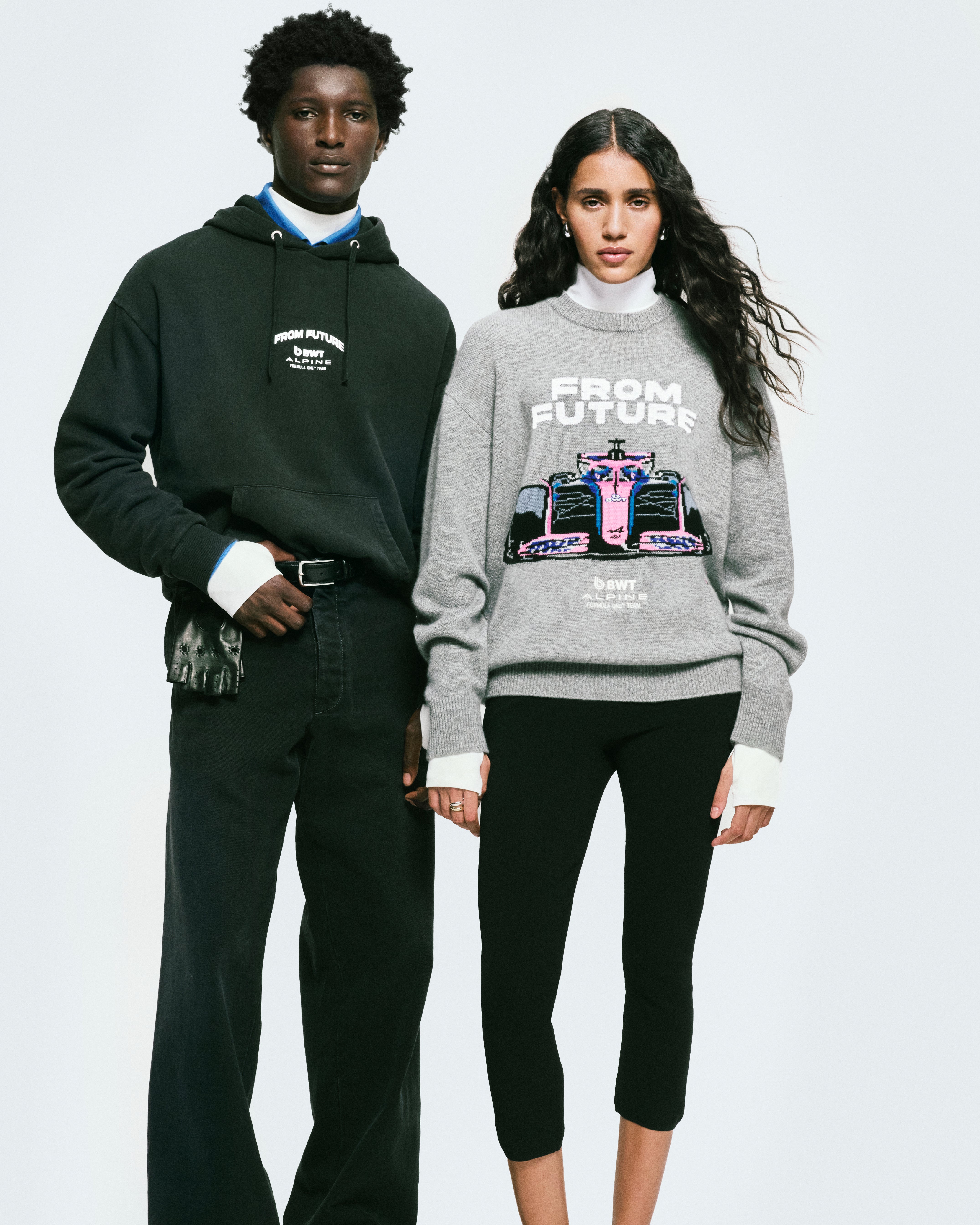 Crewneck Sweater Alpine (H25 / WOMEN / Dark Heather Gray)