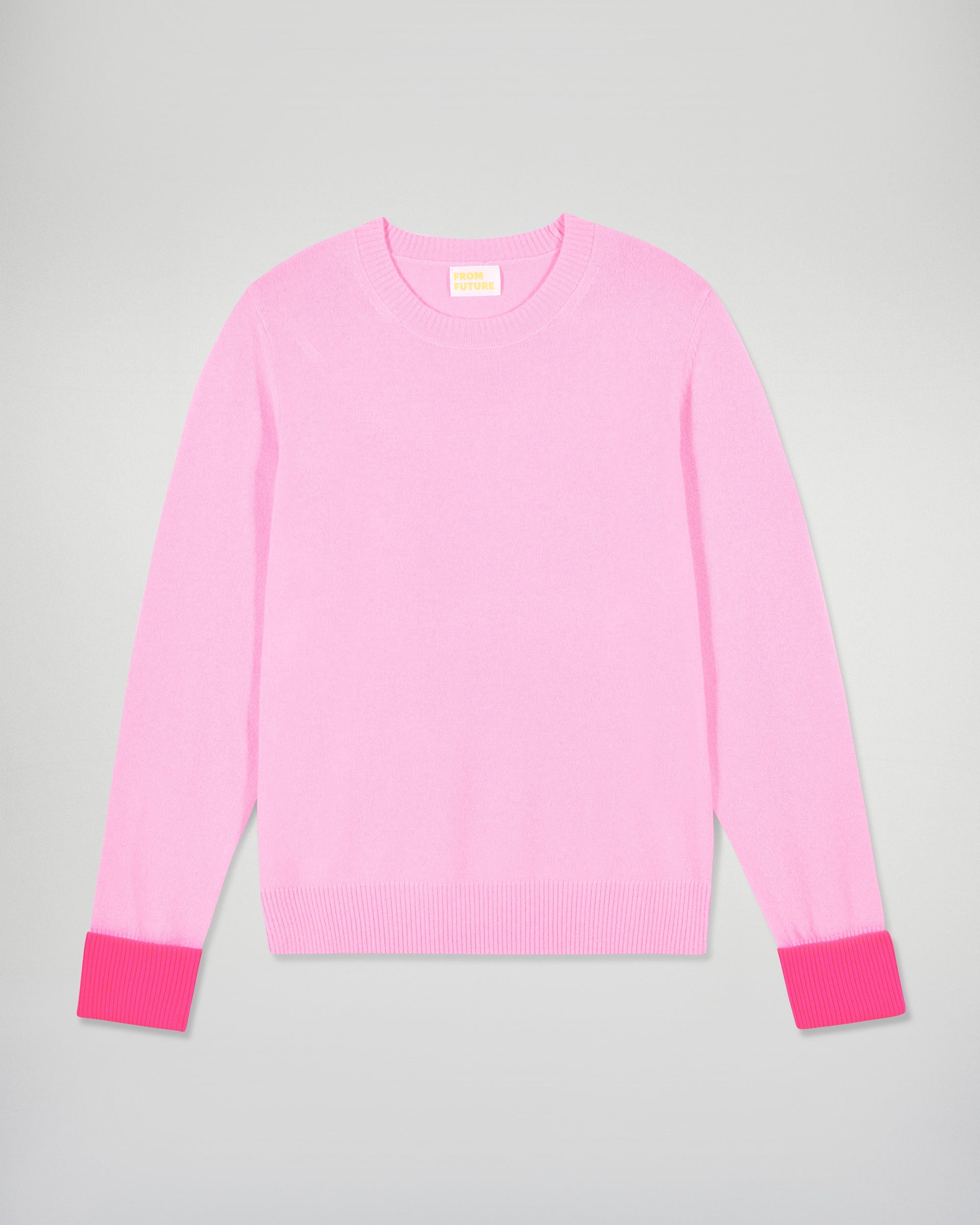Crew Neck Sweater (H25 / FEMME / Fantasy Pink)