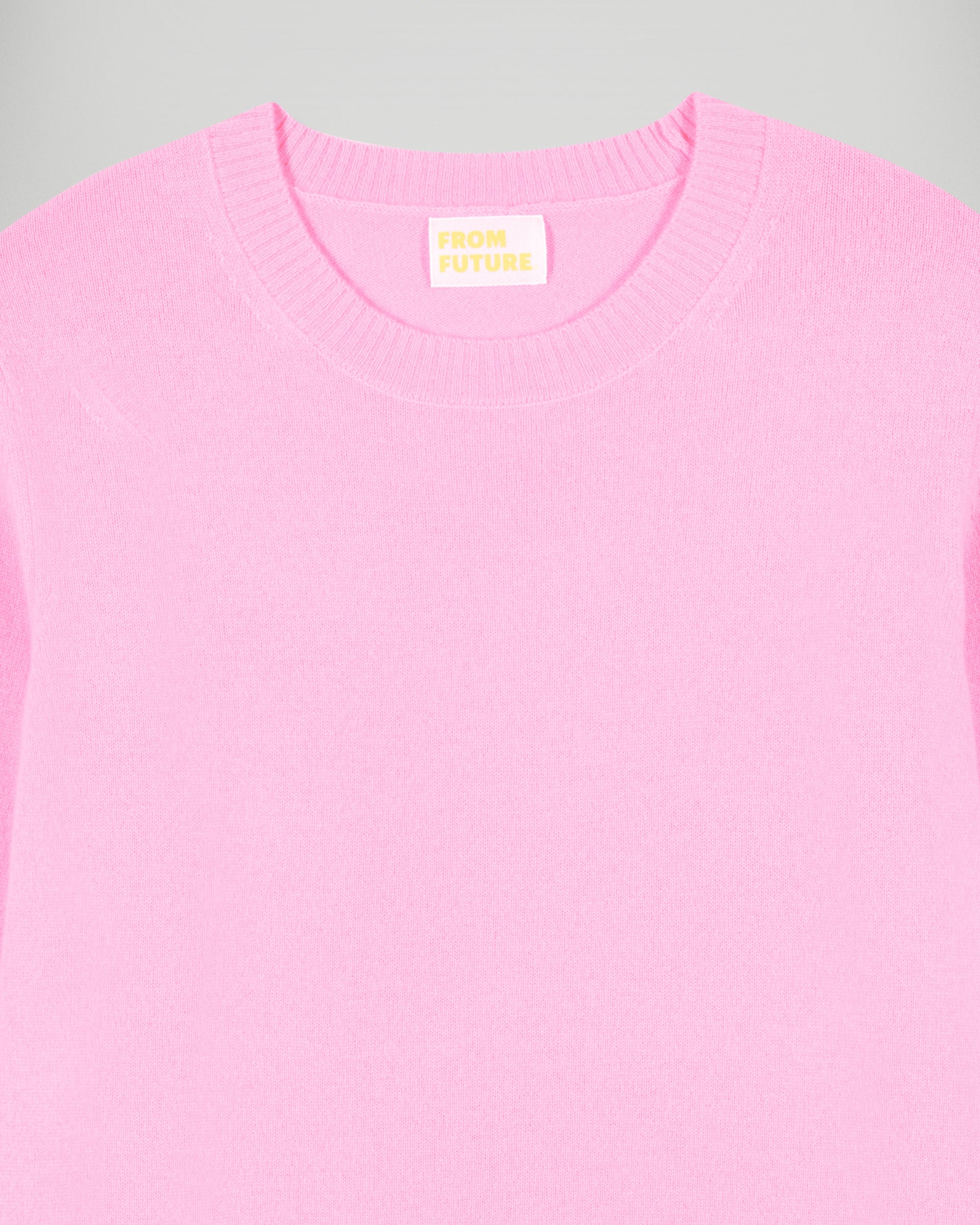 Crew Neck Sweater (H25 / FEMME / Fantasy Pink)