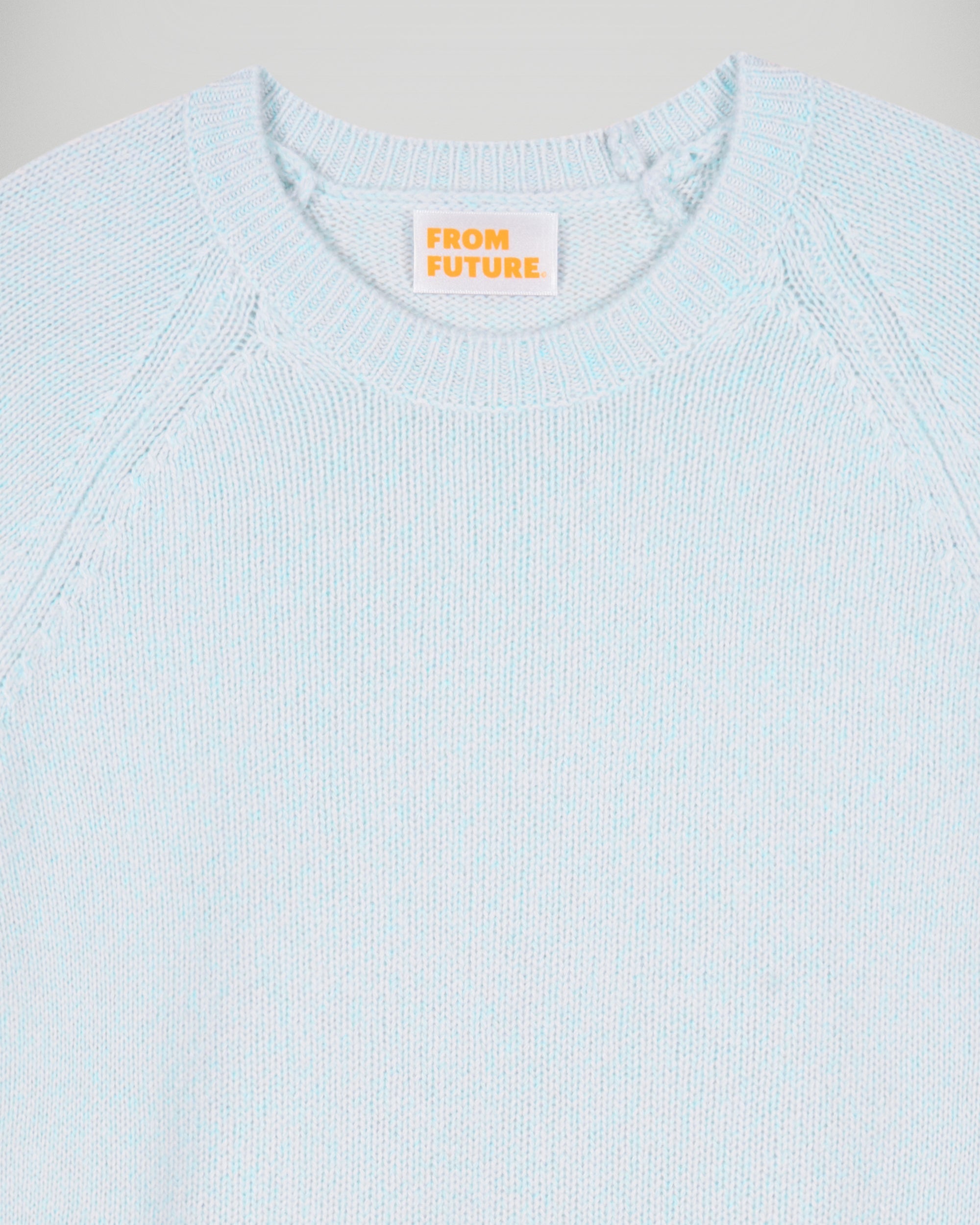 Crewneck Sweater (H25 / WOMEN / Cotton Sky)