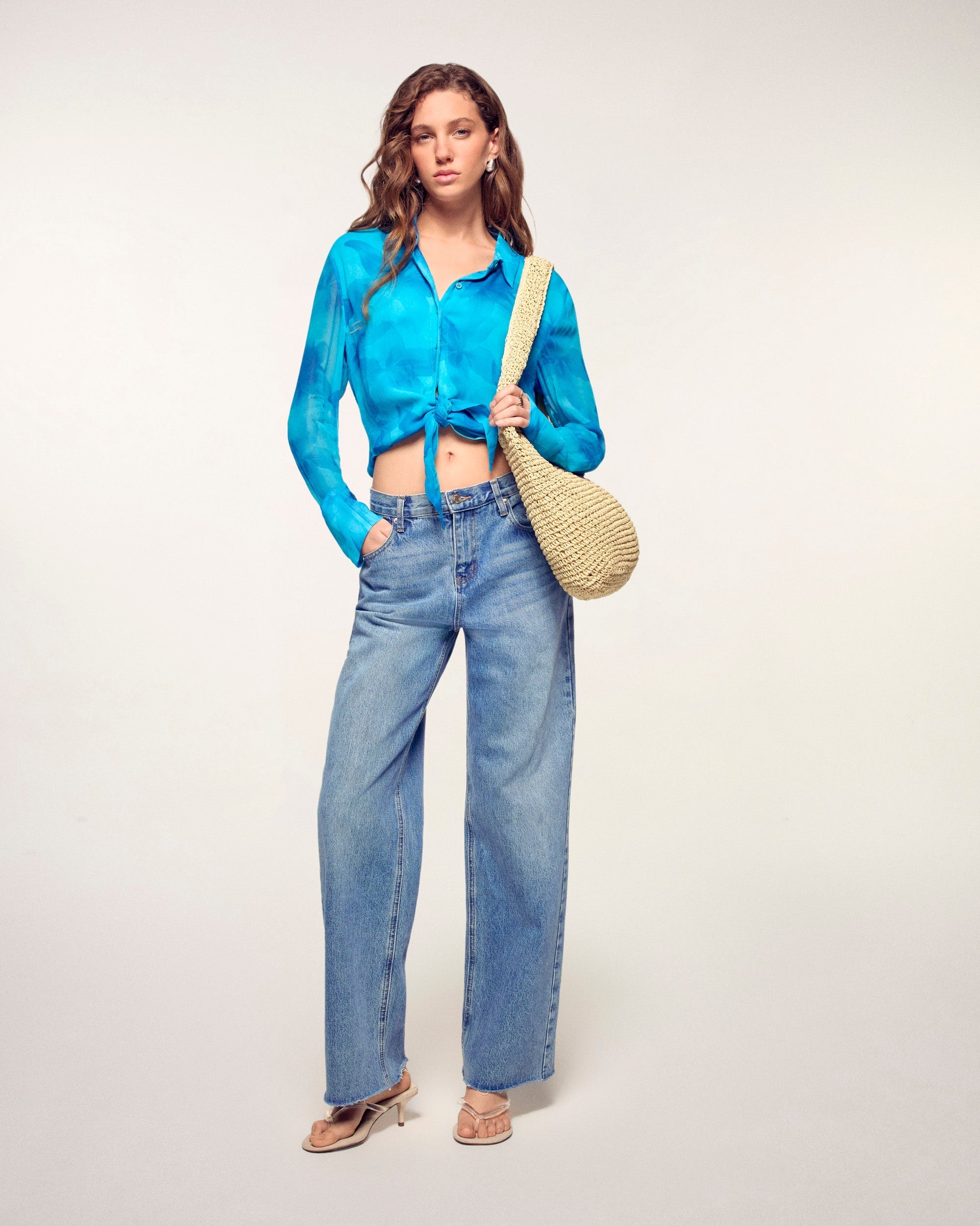 Long Sleeve Shirt (S26 / FEMME / Tropical Bloom Lily)