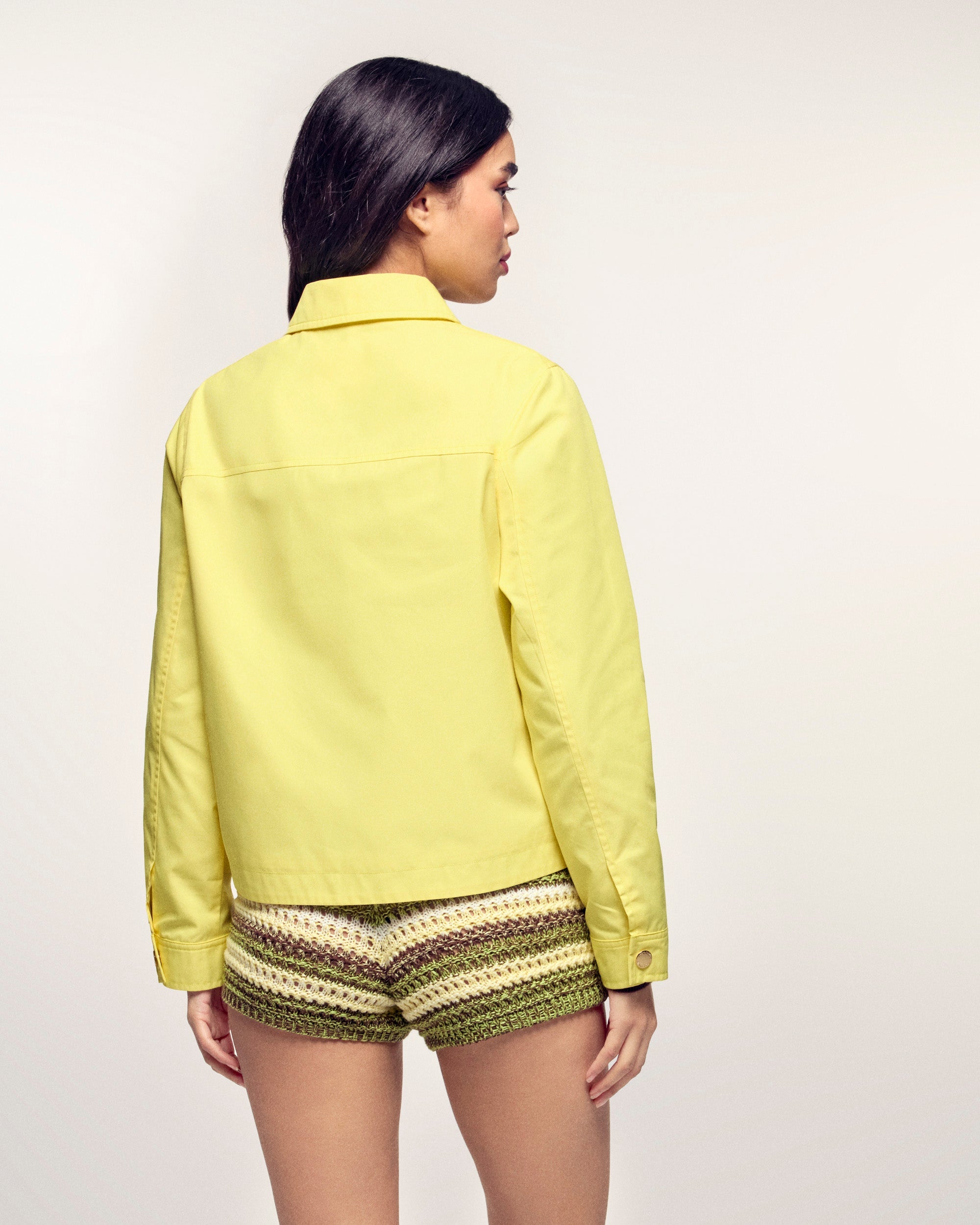 "From Future" Label Jacket (S26/ FEMME/ Star Yellow)