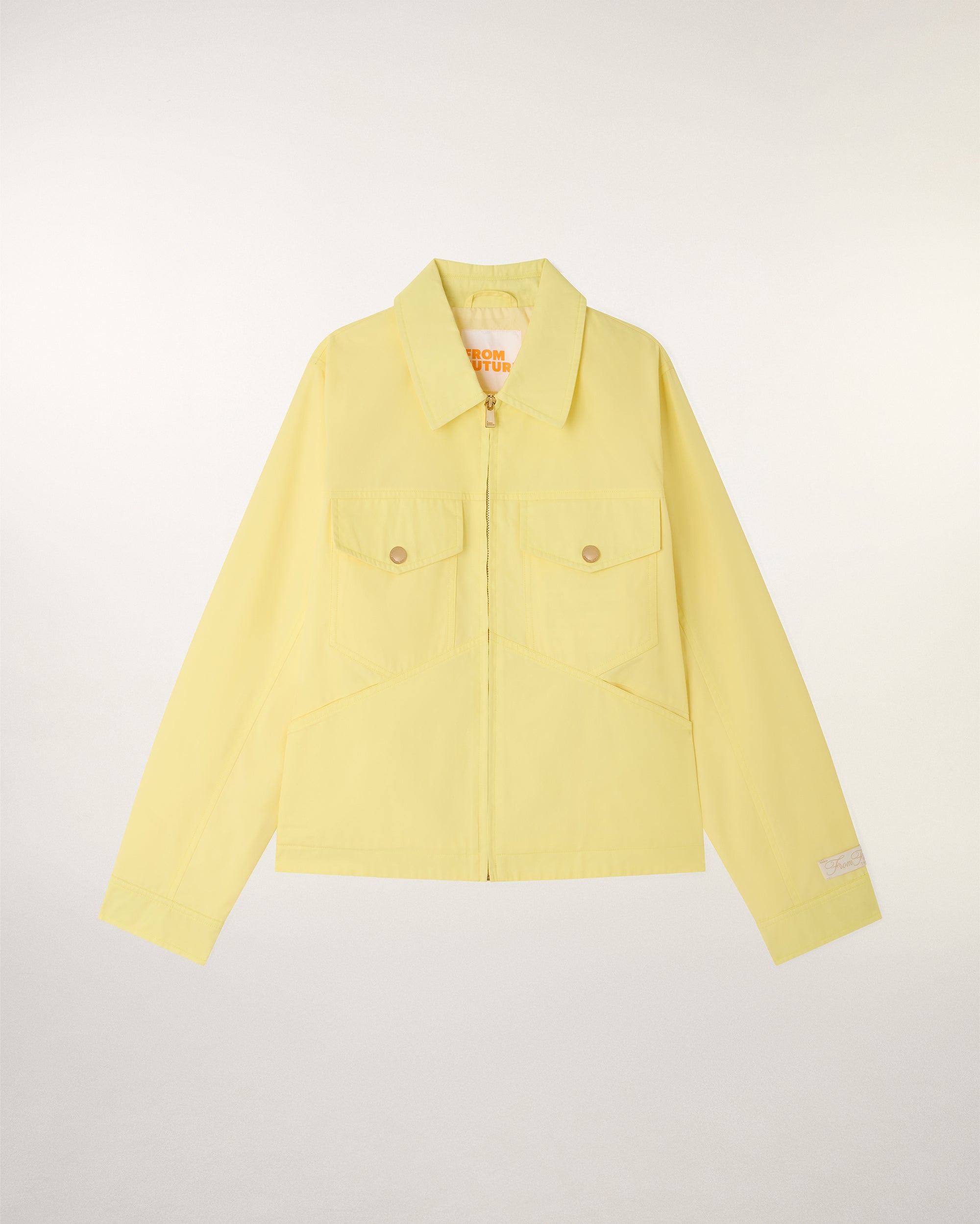 "From Future" Label Jacket (S26/ FEMME/ Star Yellow)