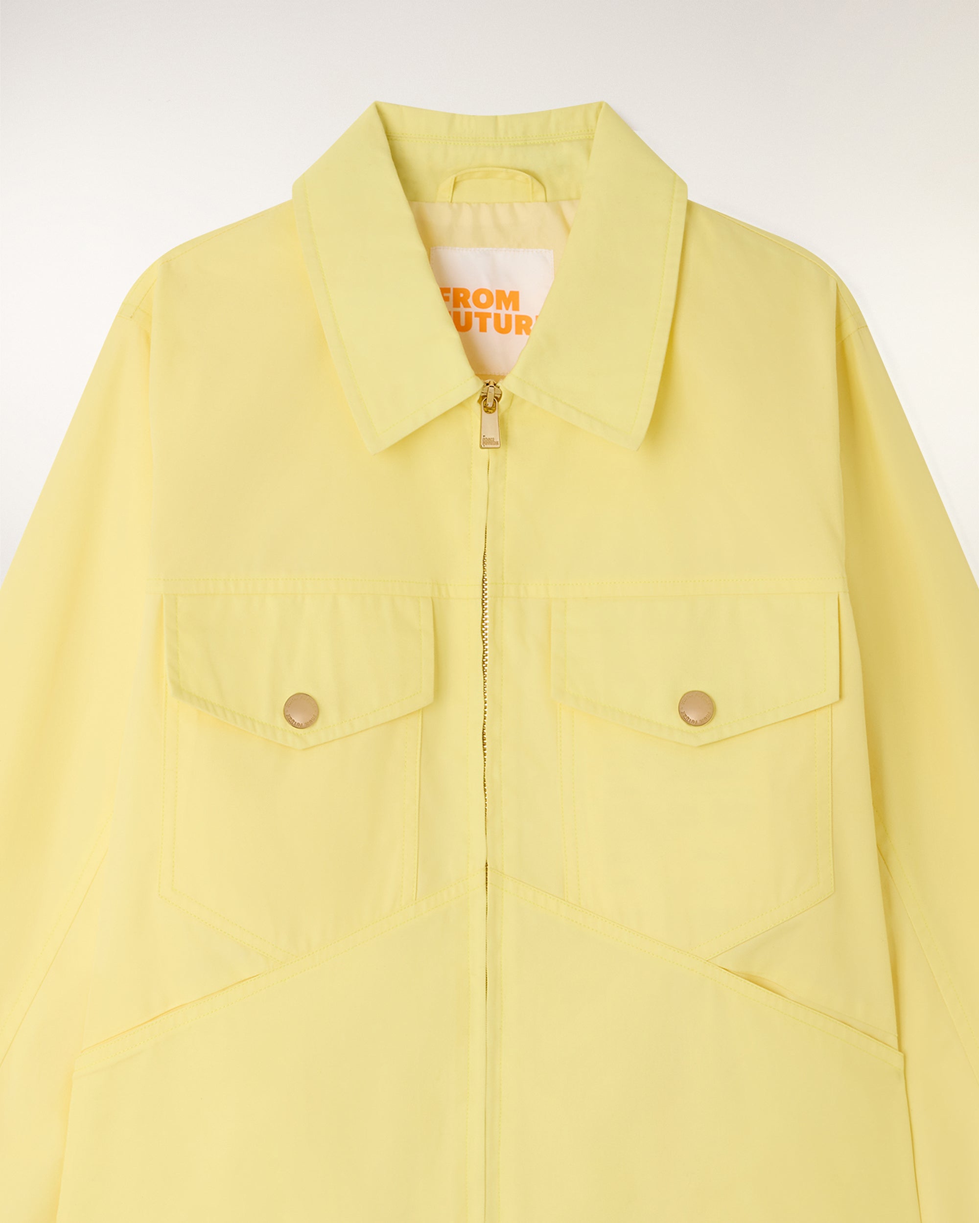"From Future" Label Jacket (S26/ FEMME/ Star Yellow)