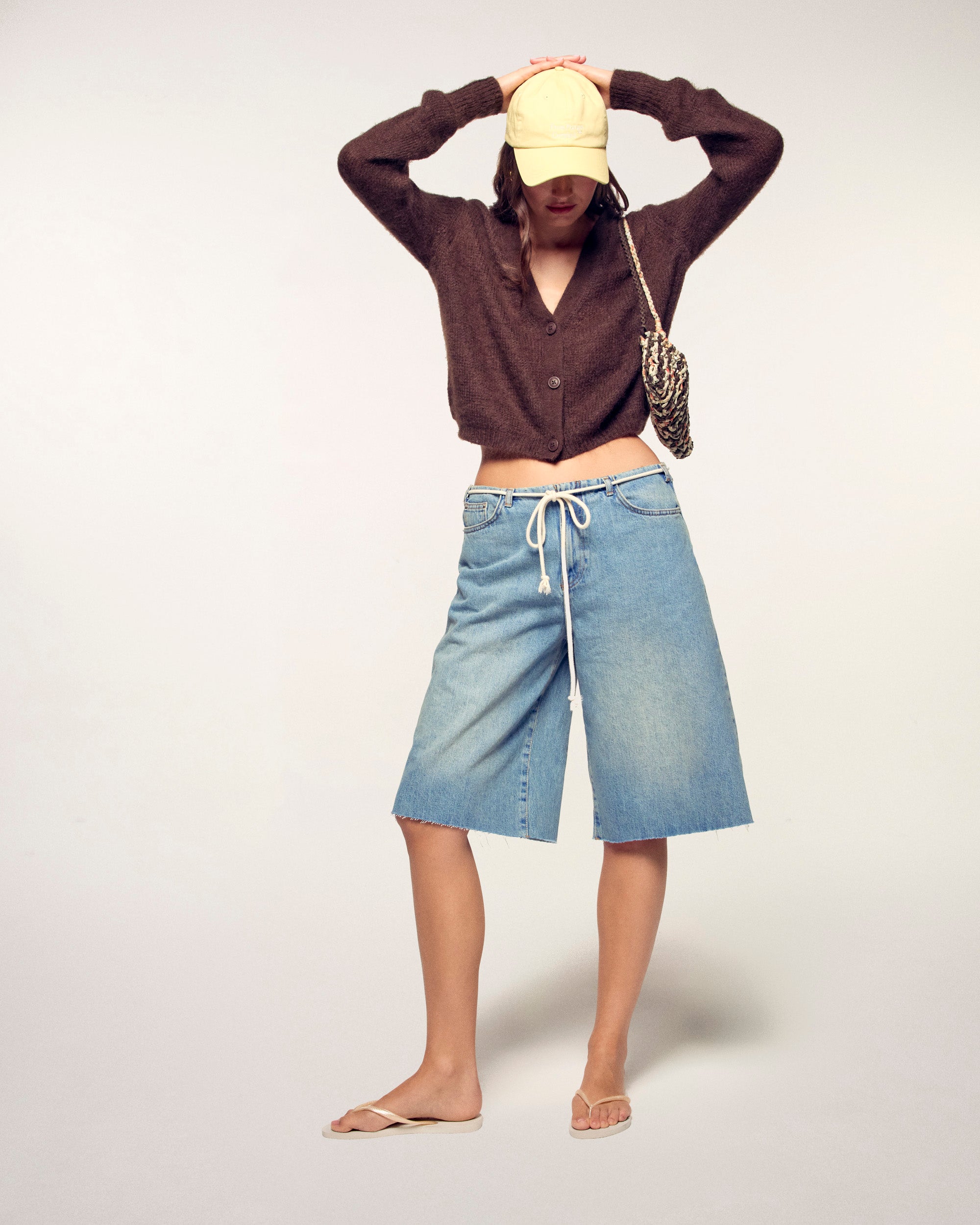 Mohair Cardigan (S26 / FEMME/ Chocolat)