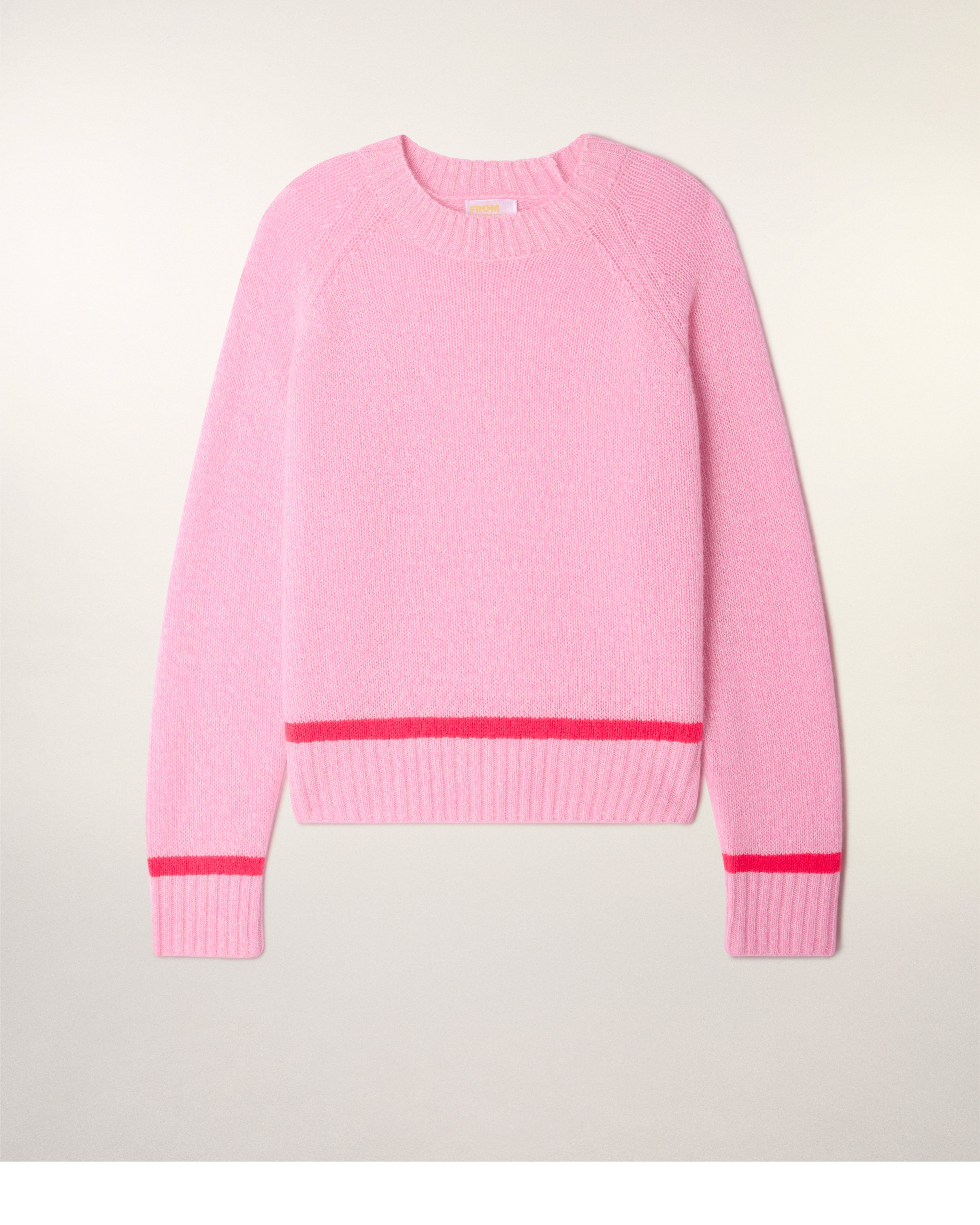 Crewneck Sweater (S26/ FEMME/ Candy Mouliné)