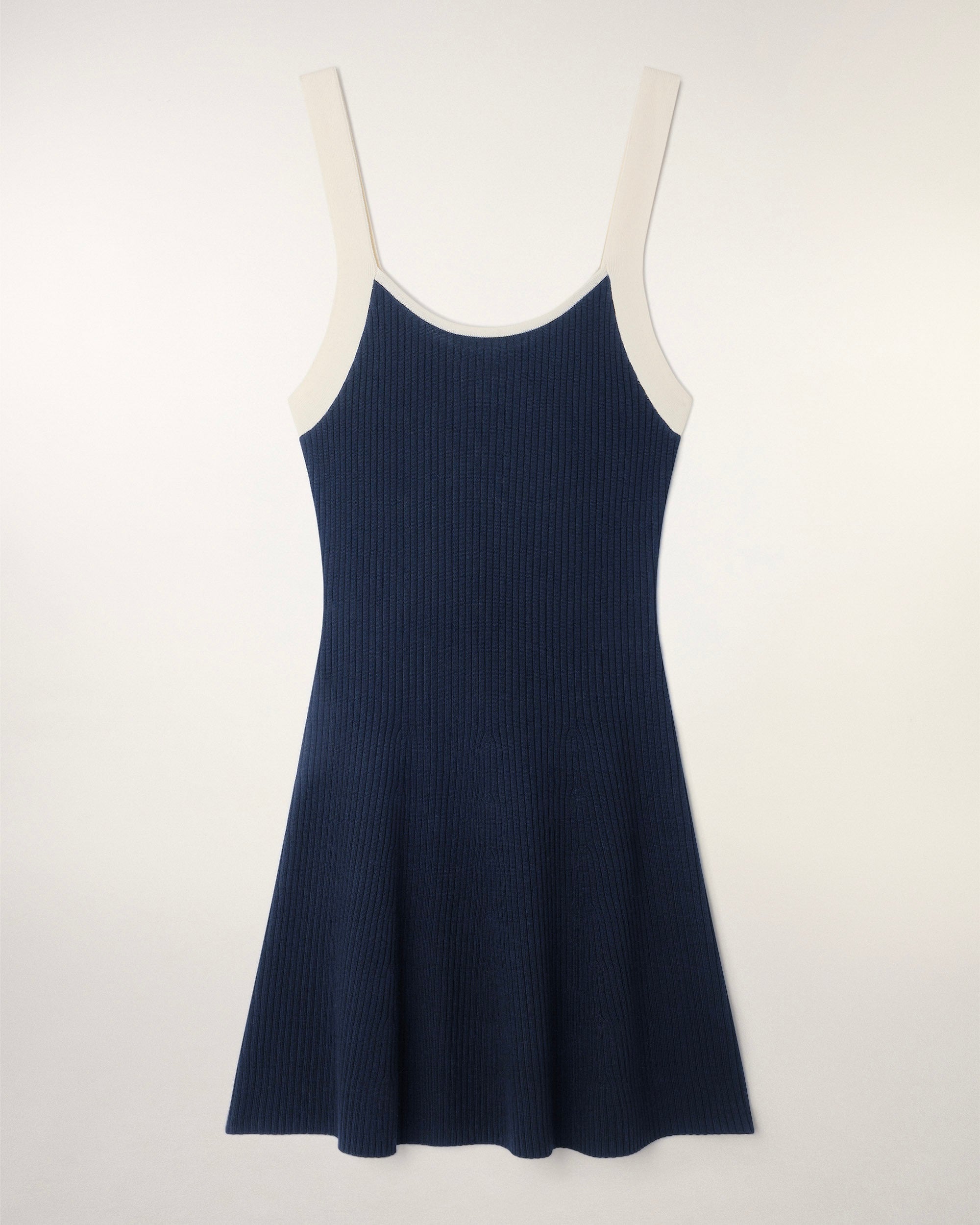 Short Strappy Dress (S26 / FEMME / Navy / RWS)