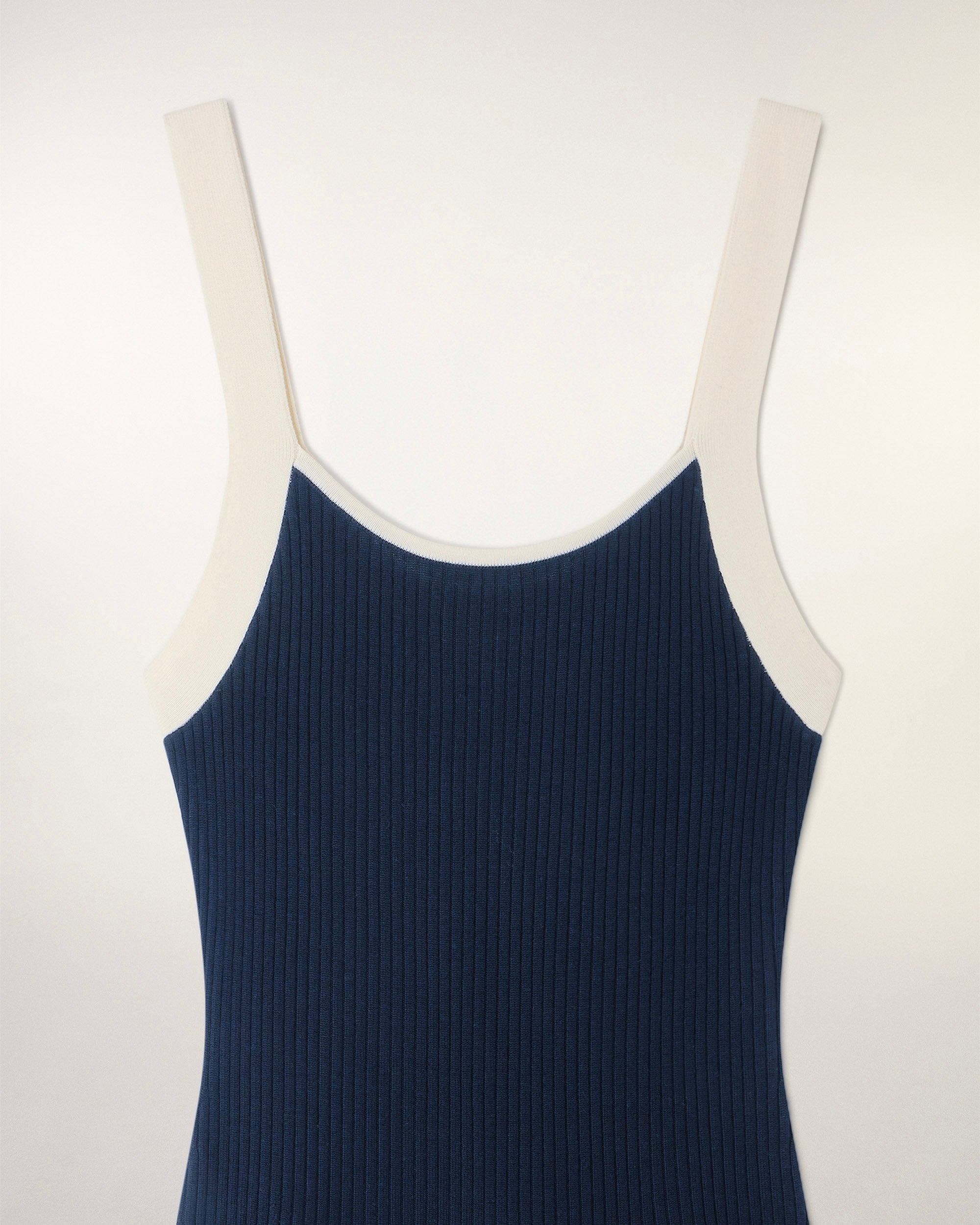 Short Strappy Dress (S26 / FEMME / Navy / RWS)