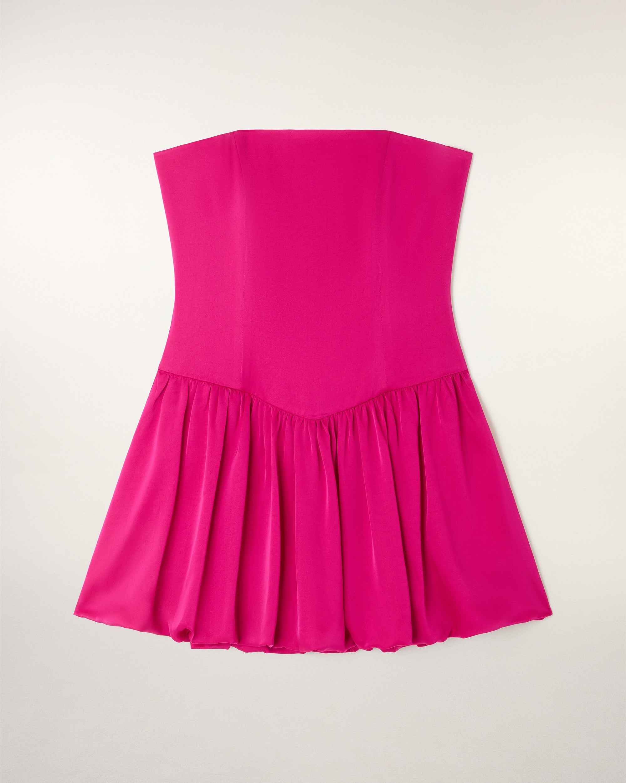 Short Bustier Dress (S26 / FEMME / Tropical raspberry)