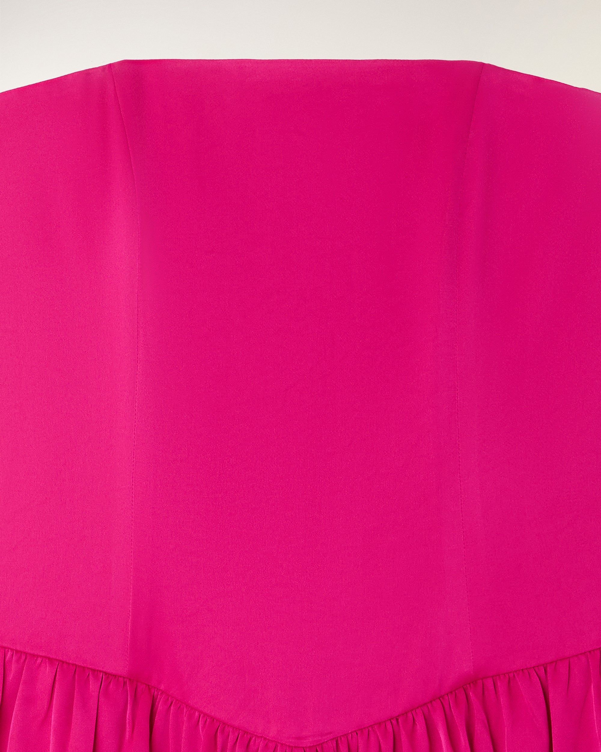 Short Bustier Dress (S26 / FEMME / Tropical raspberry)