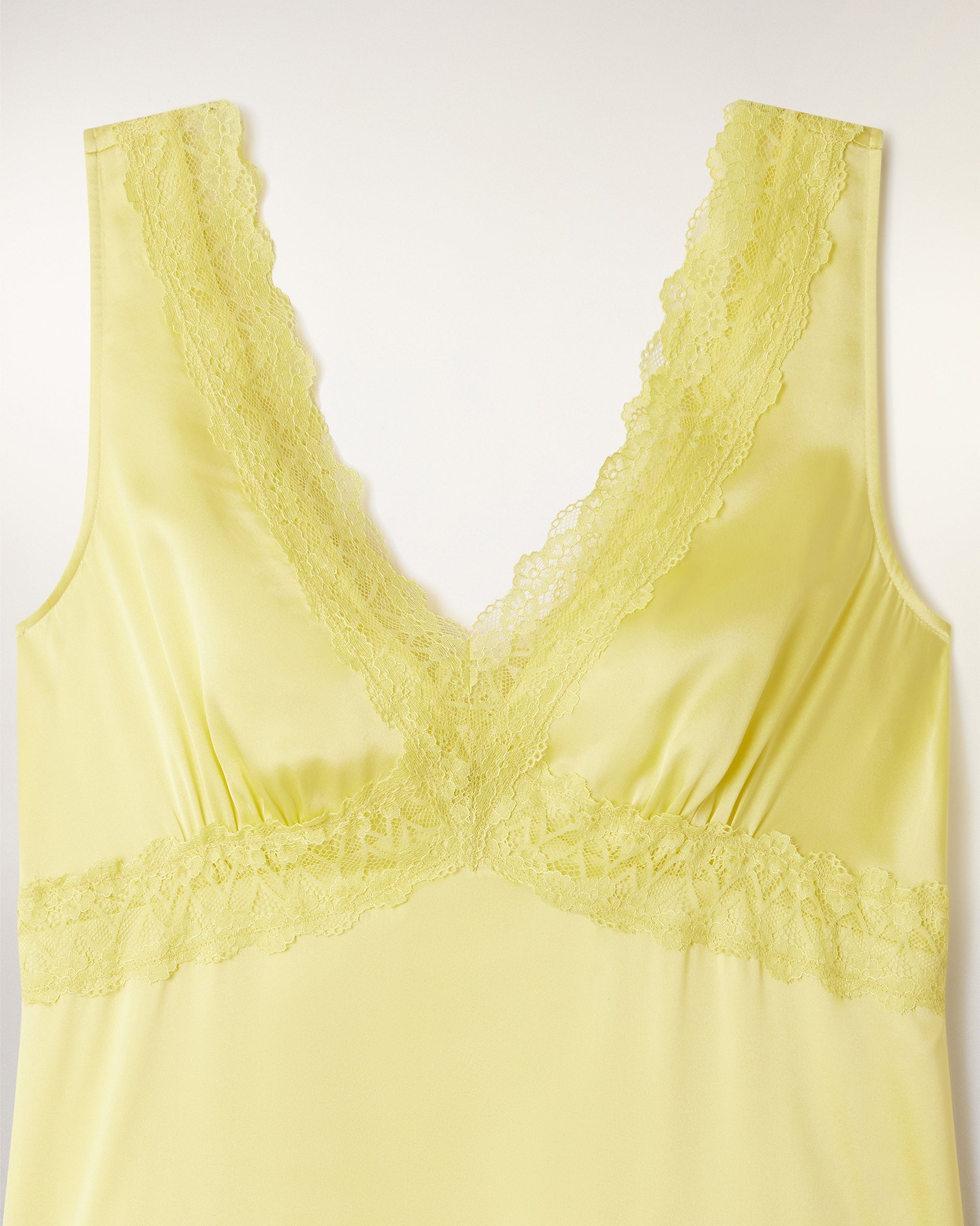 Lace Short Dress (S26 / FEMME / Sunset Yellow)