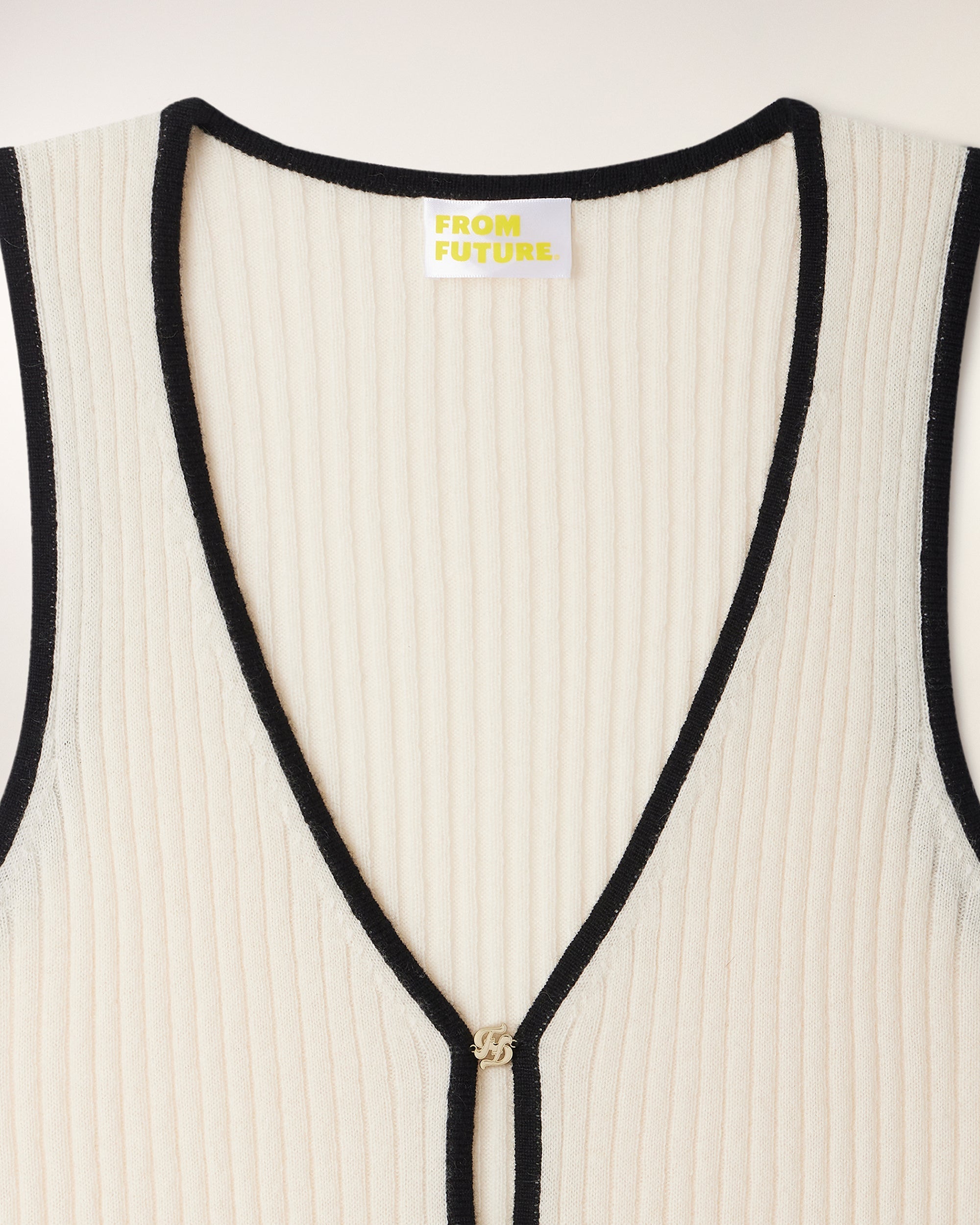 Jewel Strap Top (S26 / FEMME / Ecru)