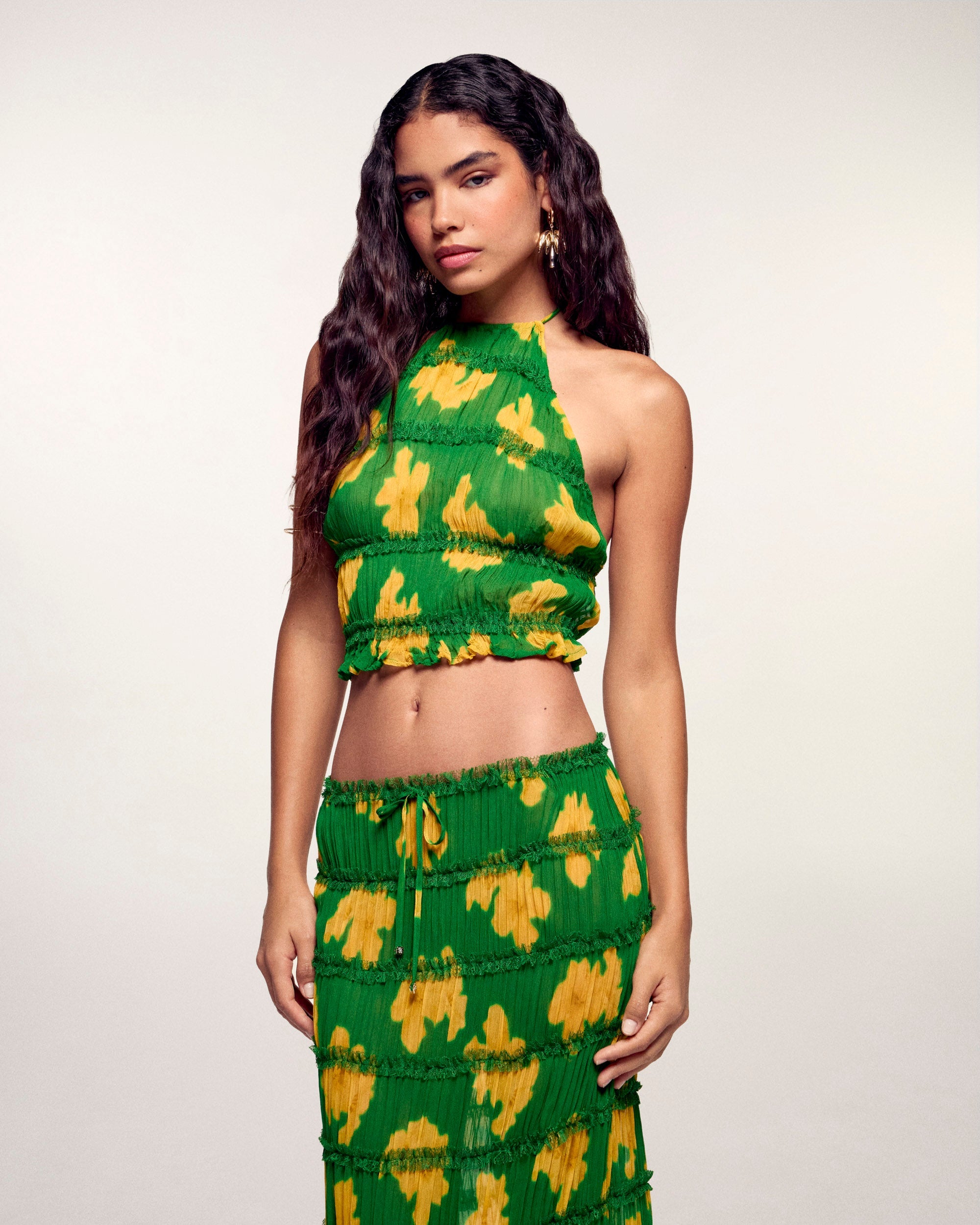 Backless Top (S26 / FEMME / Brazil Hibiscus)