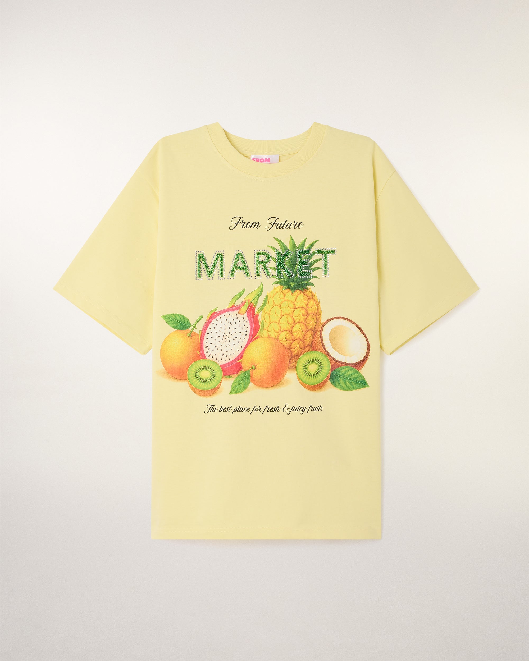 Crewneck Short Sleeve T-shirt (S26 / FEMME / Star yellow)