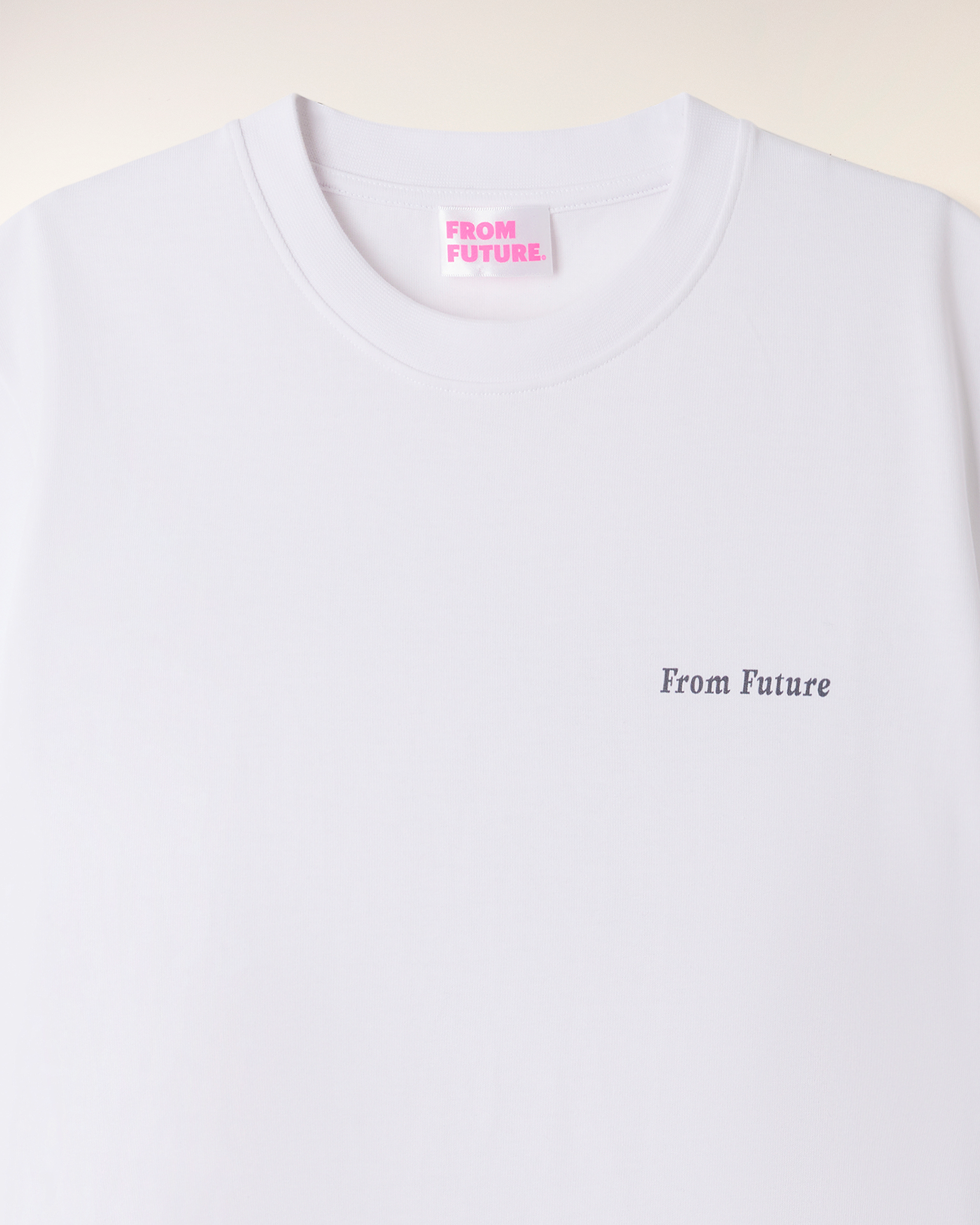 "Summer Cruising" Printed T-Shirt (S26 / FEMME / Blanc)