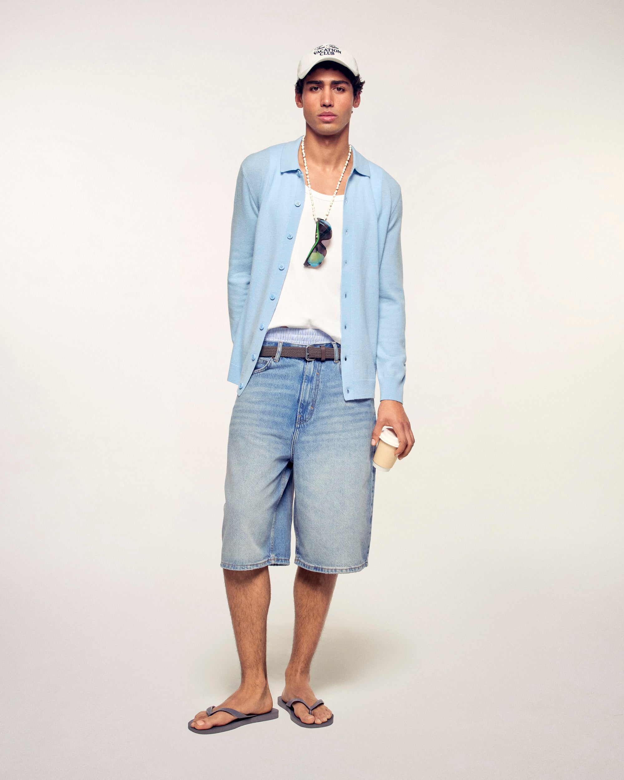 Long Sleeve Shirt (S26 / HOMME / Baby blue)