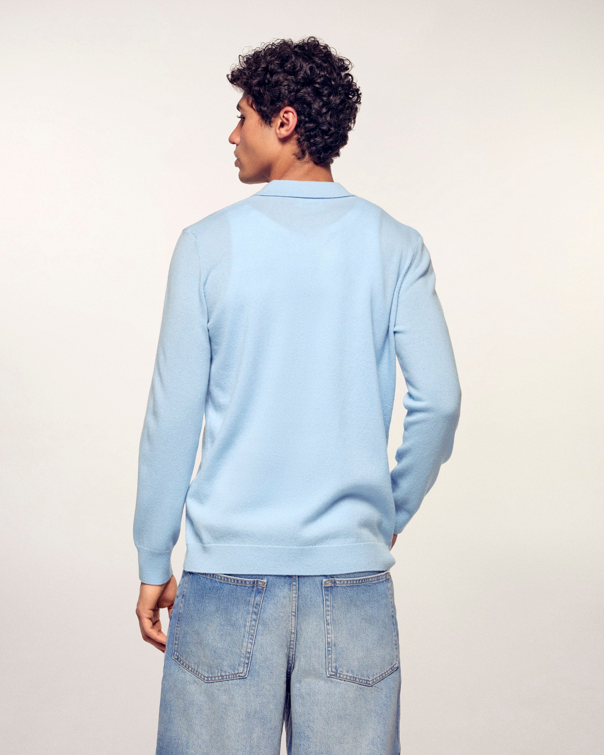 Long Sleeve Shirt (S26 / HOMME / Baby blue)