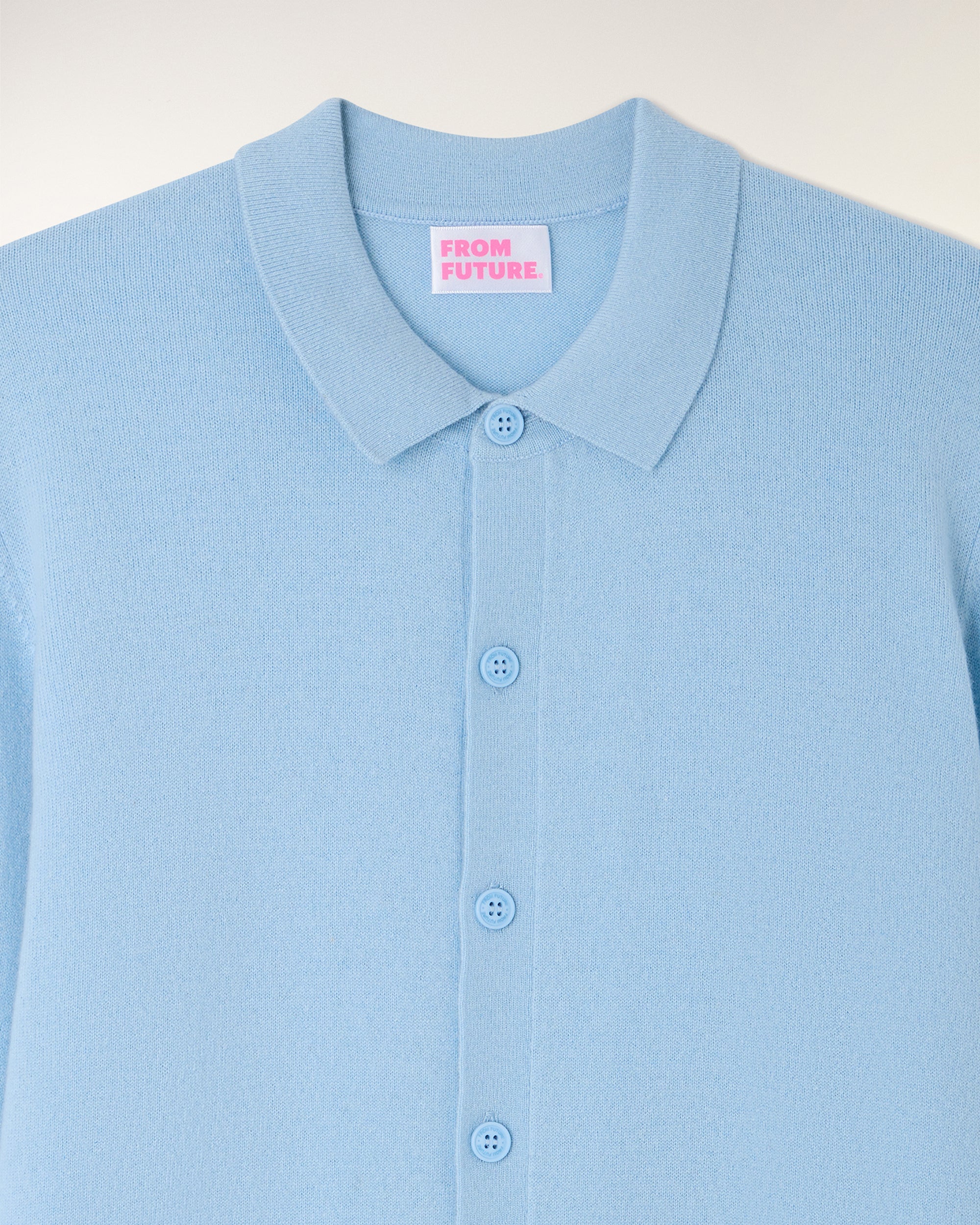 Long Sleeve Shirt (S26 / HOMME / Baby blue)