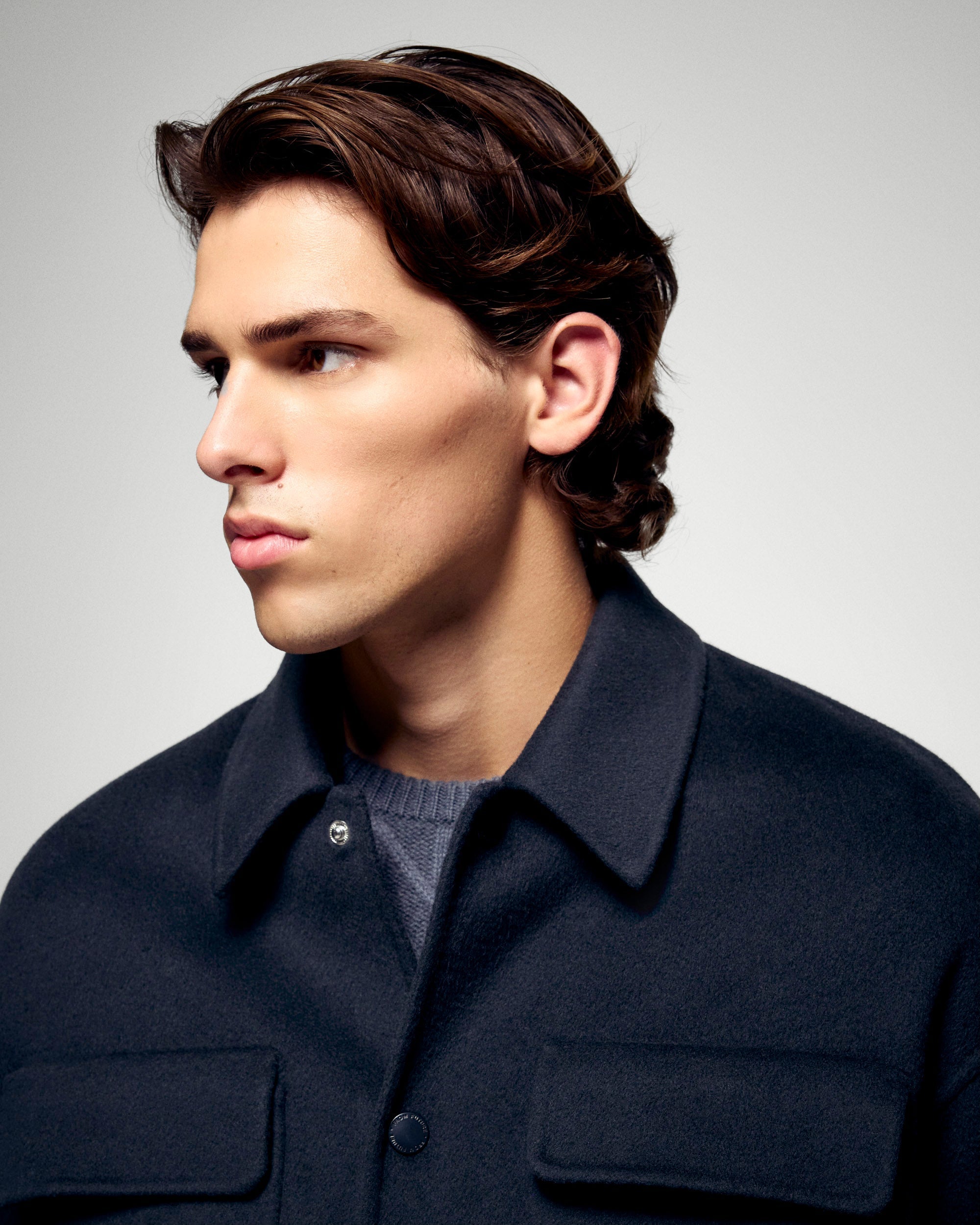 Outerwear Coat (H25 / HOMME / Charcoal Gray)