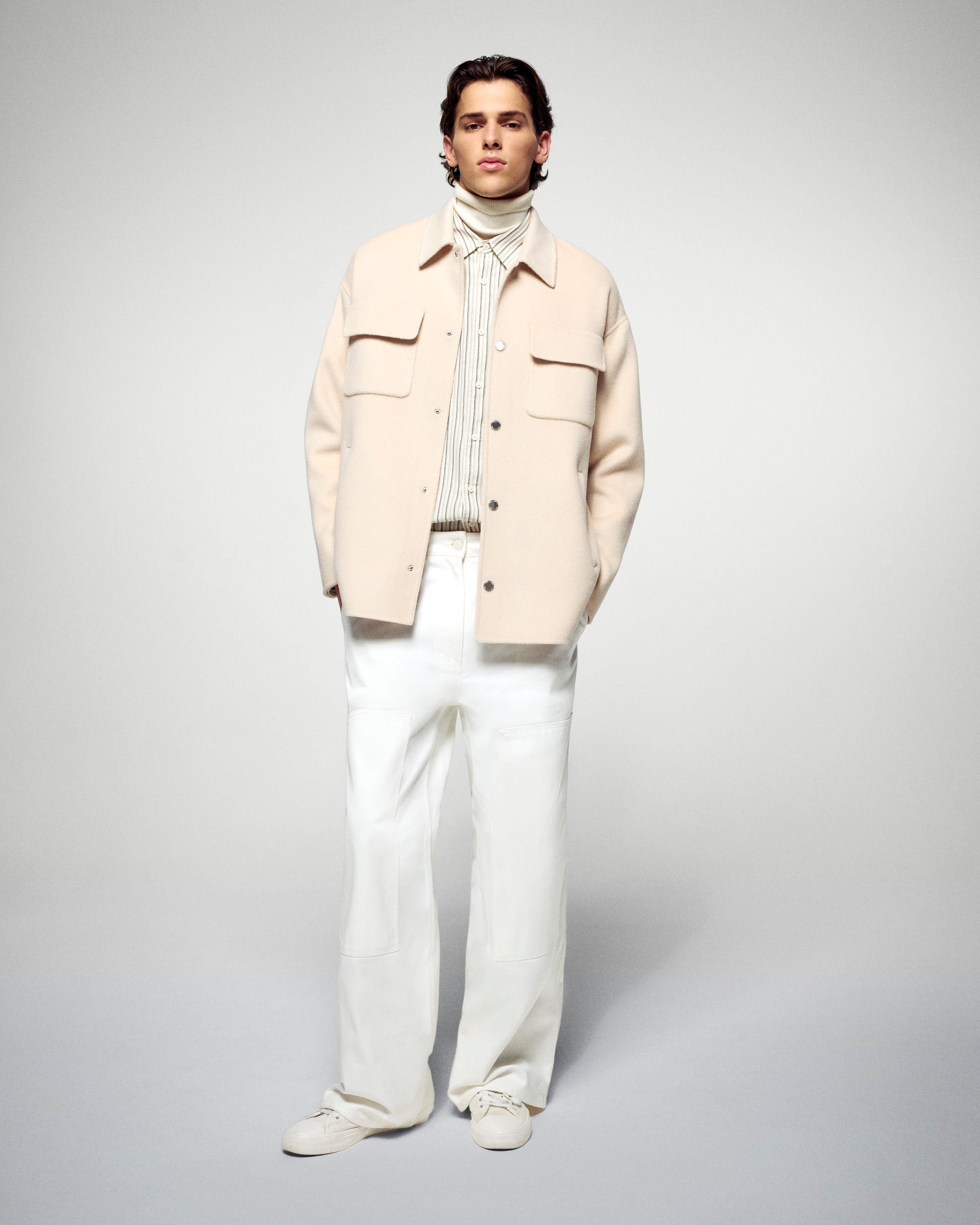 Outerwear Coat (H25 / HOMME / Sand)