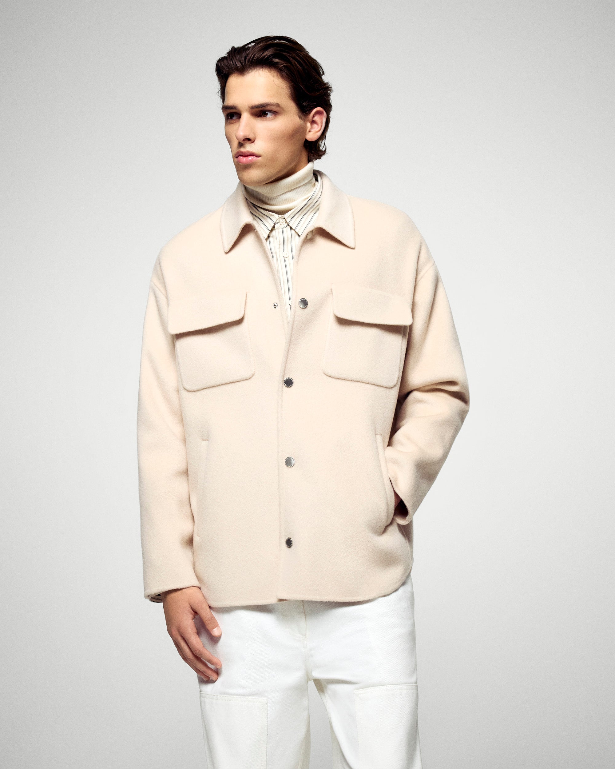 Outerwear Coat (H25 / HOMME / Sand)