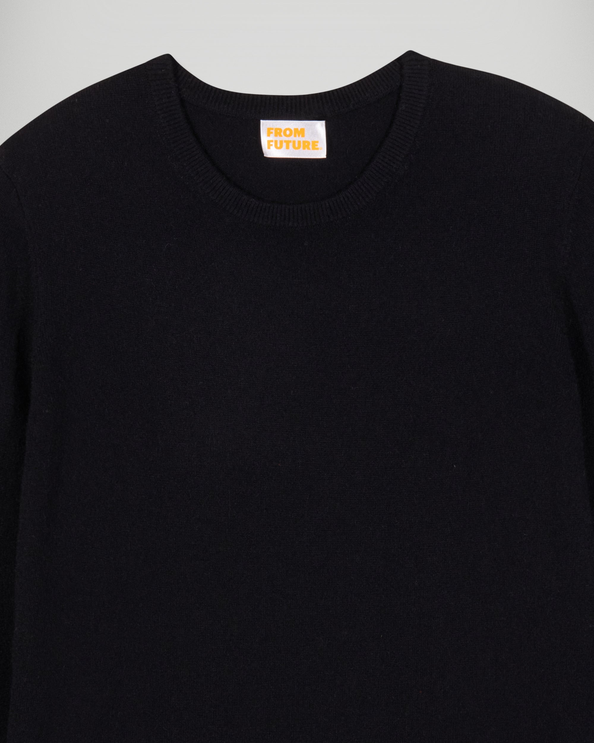 Basic Crewneck Sweater (H25 / HOMME / Black)
