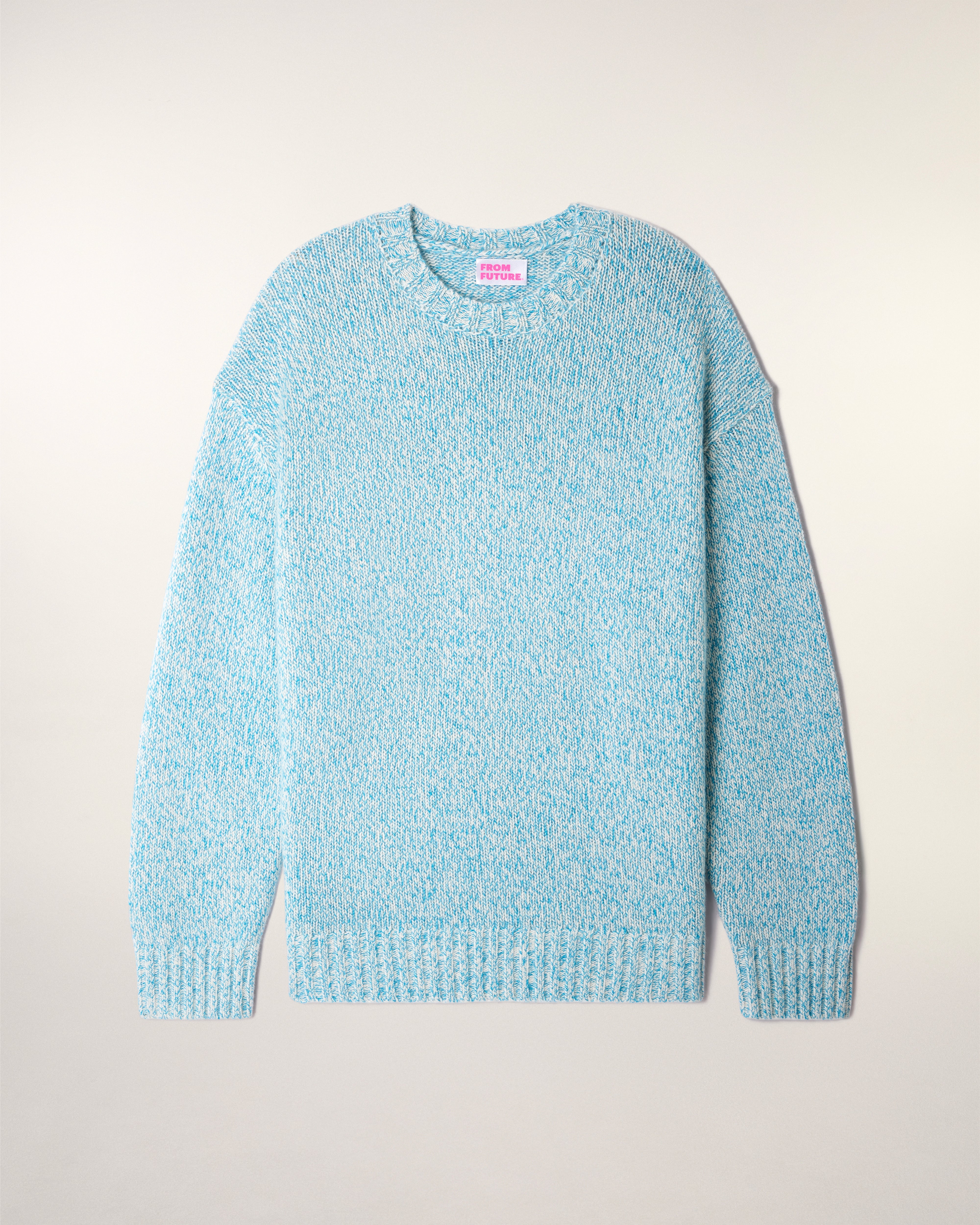 Crewneck Sweater (S26/ HOMME/ Wavy Blue Mouline)