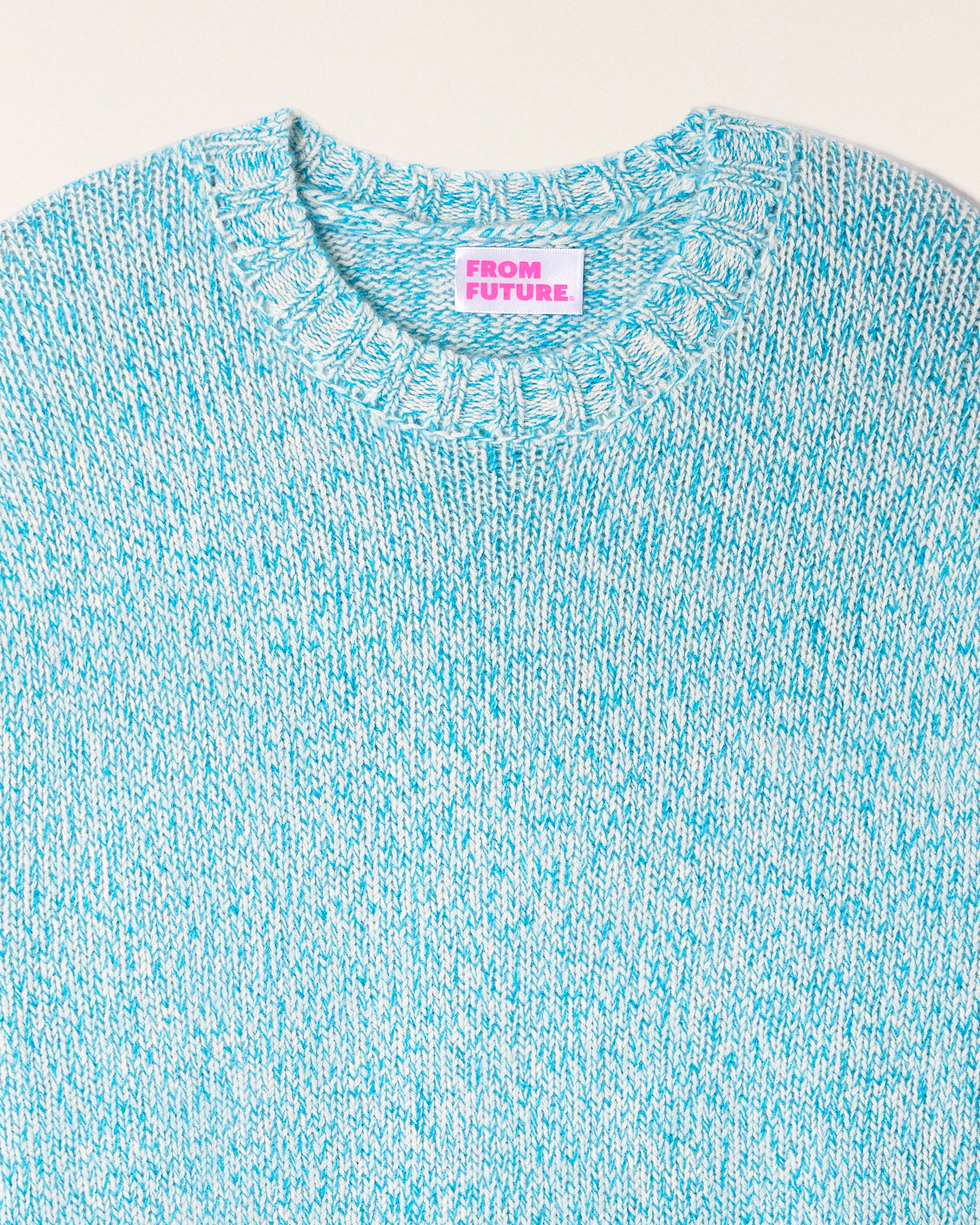Crewneck Sweater (S26/ HOMME/ Wavy Blue Mouline)