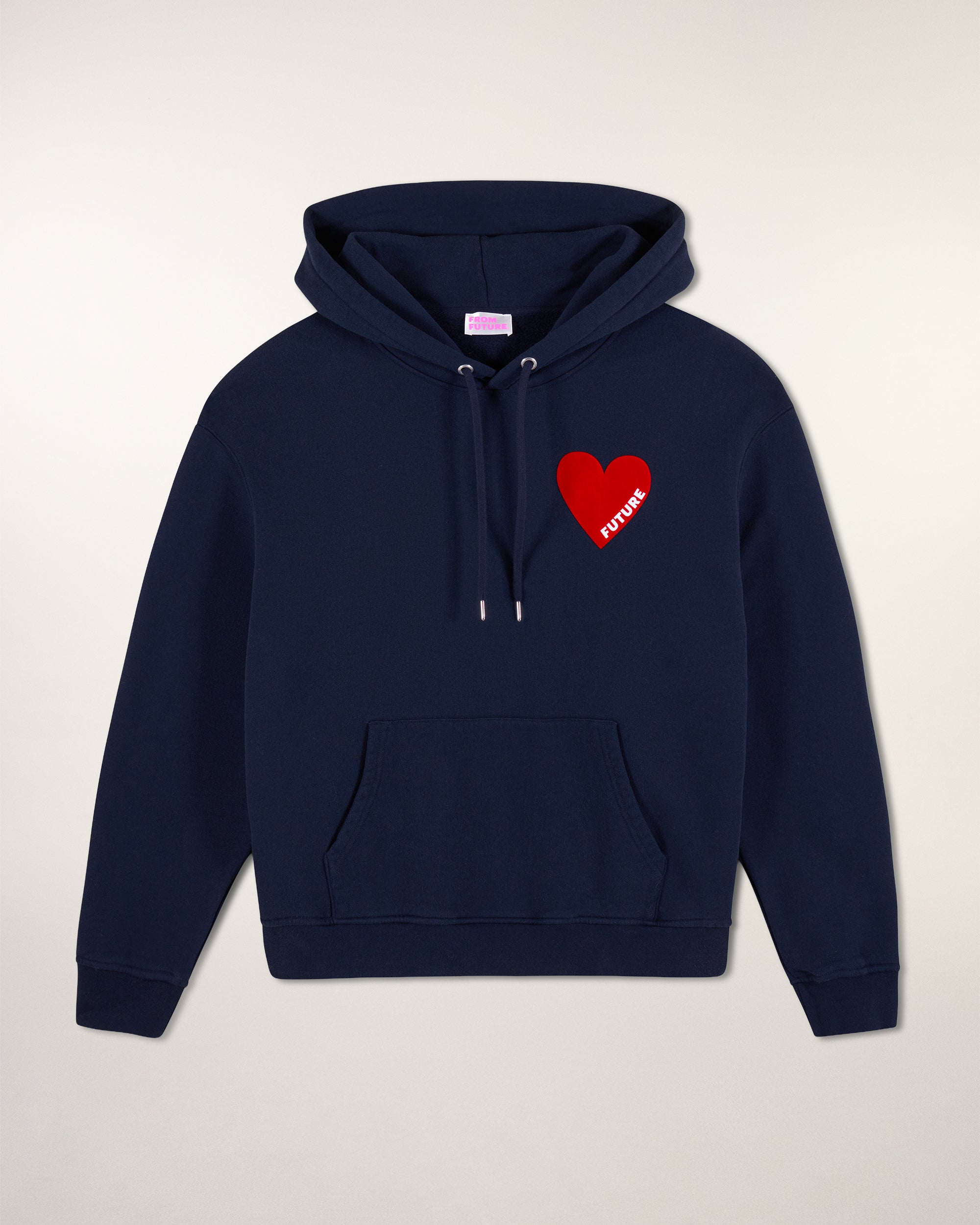 Heart Hoodie Sweatshirt (S25 / MEN / Navy)