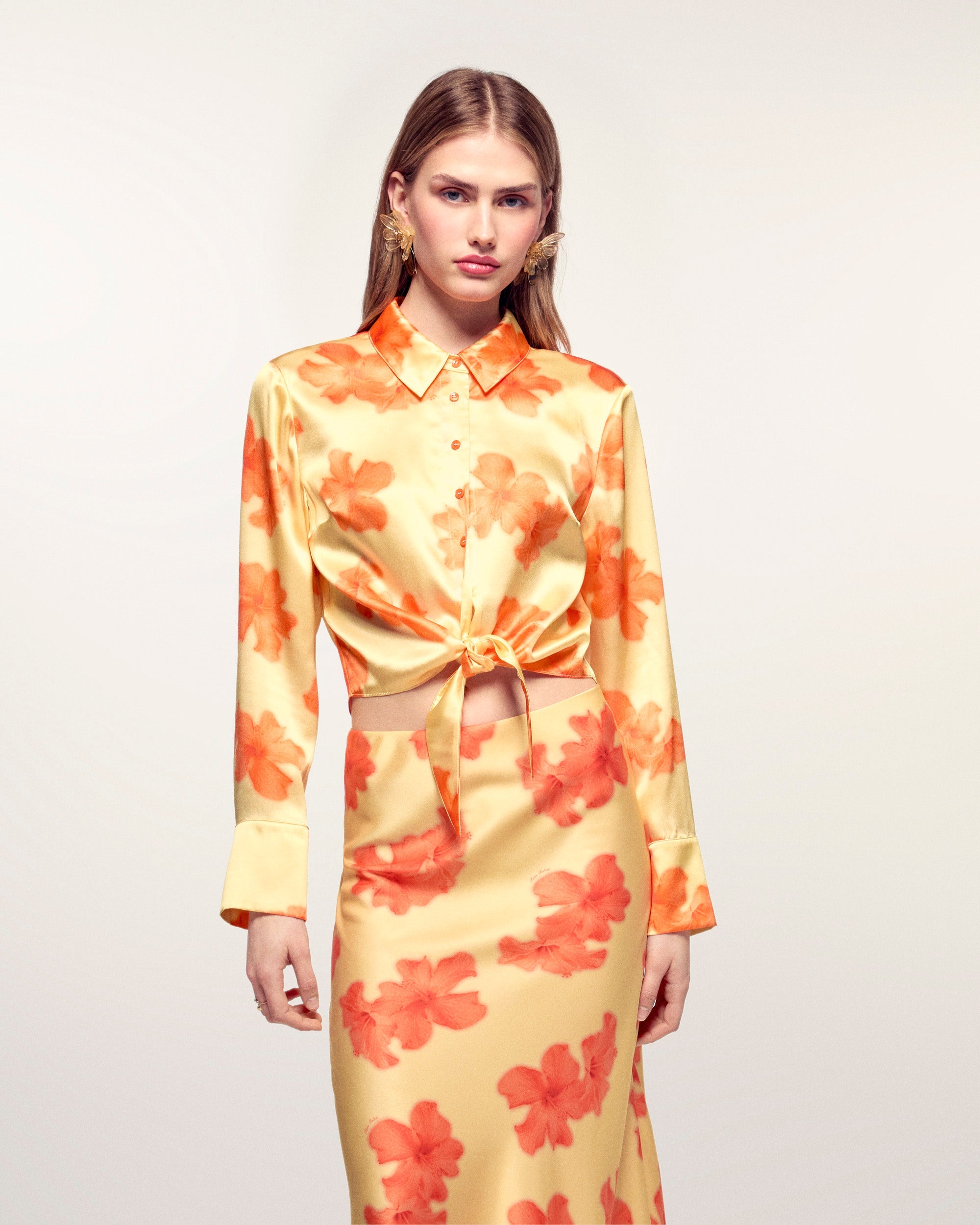 Long Sleeve Shirt (S26 / FEMME / Sunny Hibiscus)