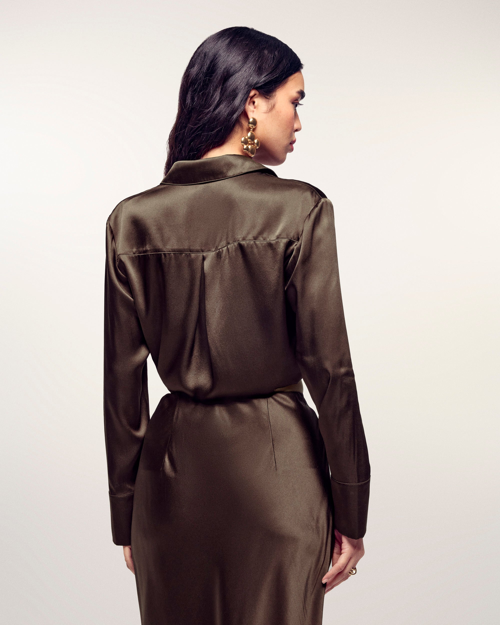 Long Sleeve Shirt (S26/ FEMME/ Chocolat)