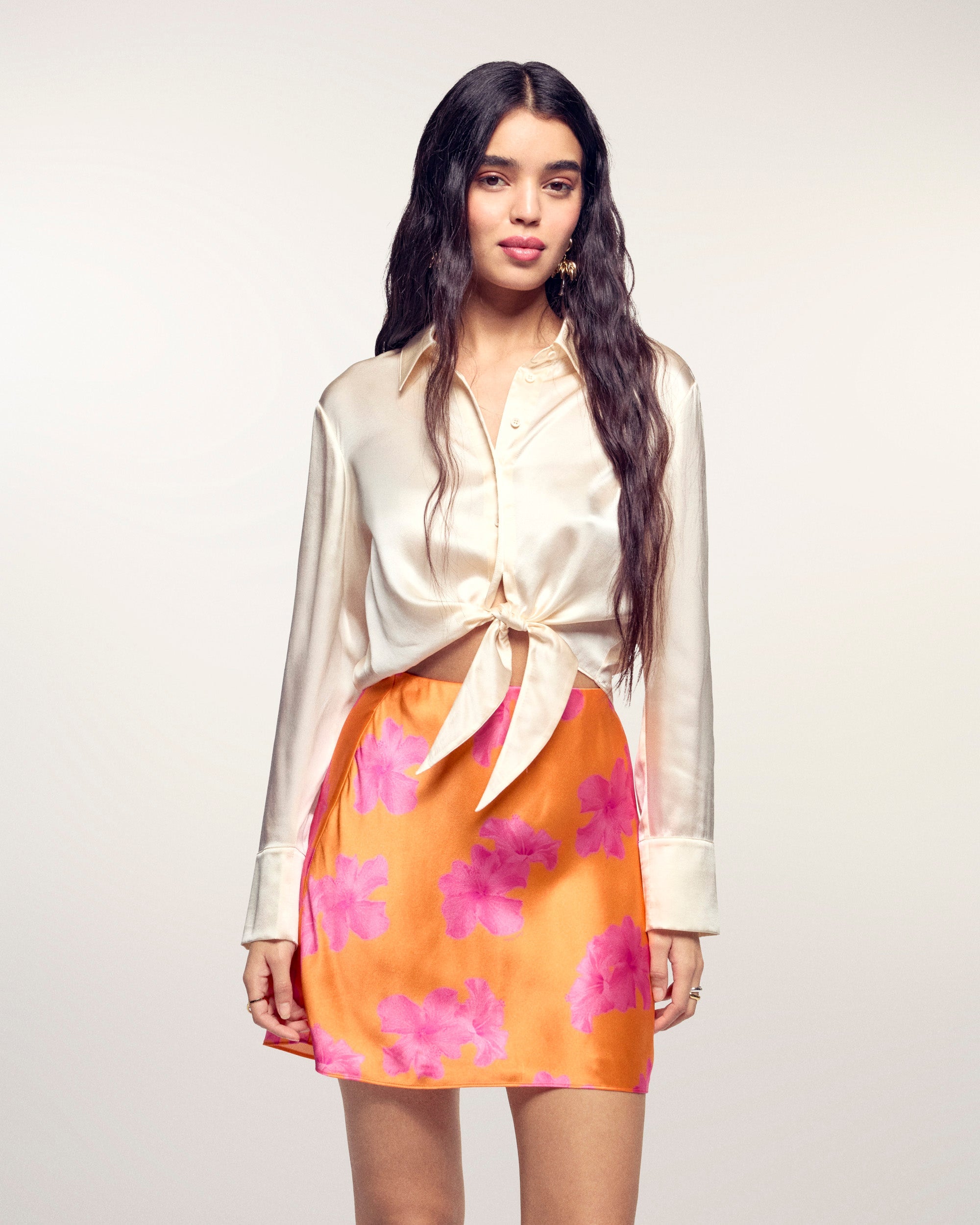 Long Sleeve Shirt (S26/ FEMME/ Champagne)