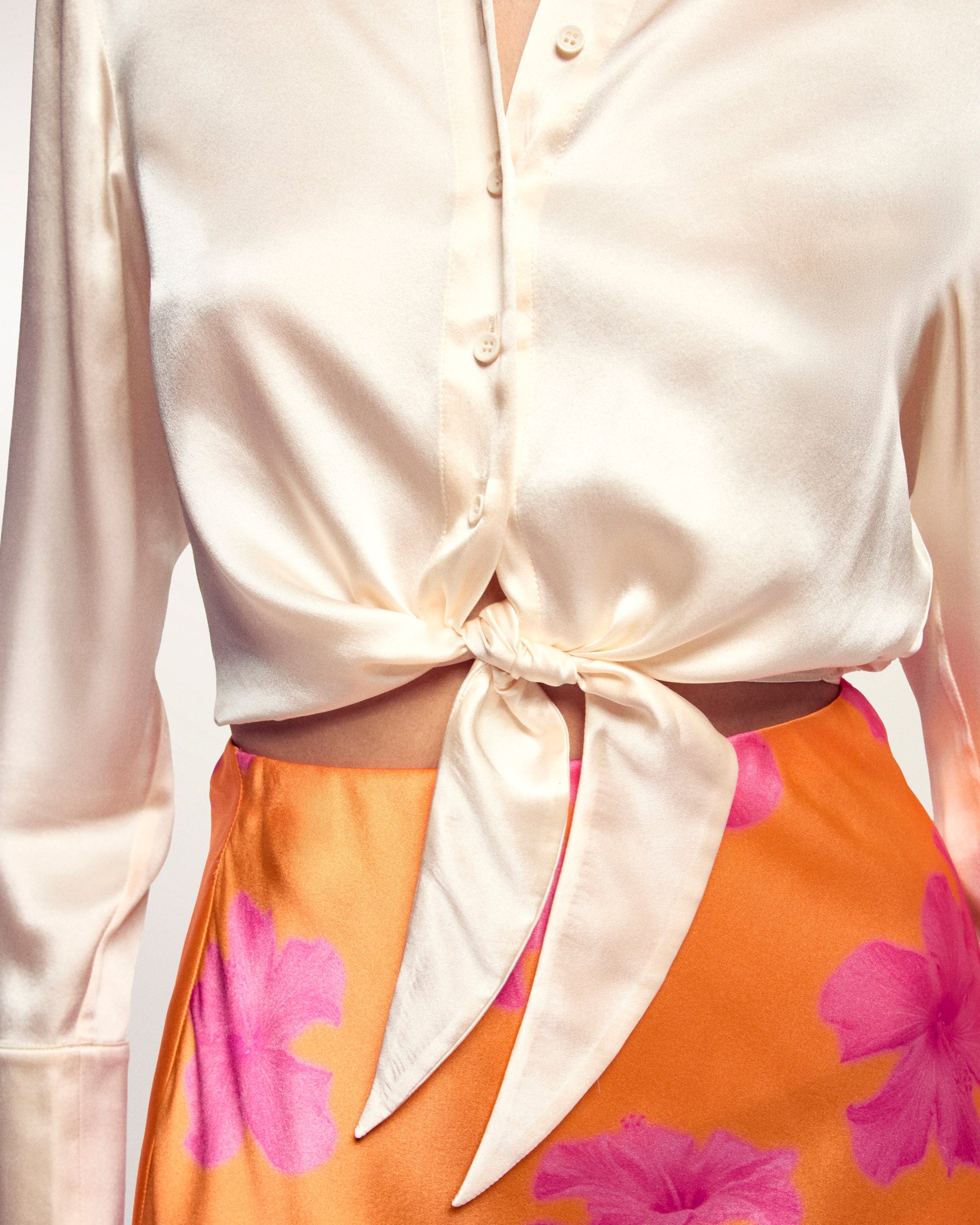 Long Sleeve Shirt (S26/ FEMME/ Champagne)
