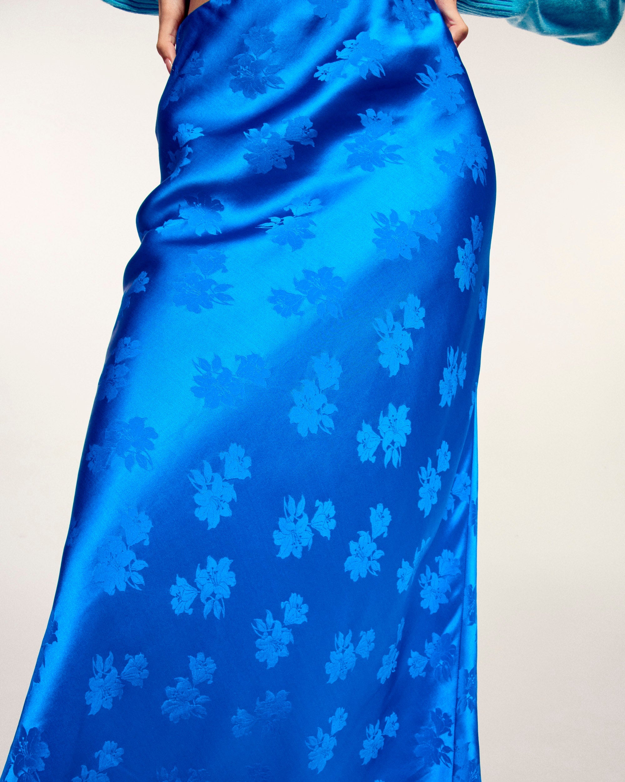 Midi Skirt (S26 / FEMME / Ocean Jacquard)