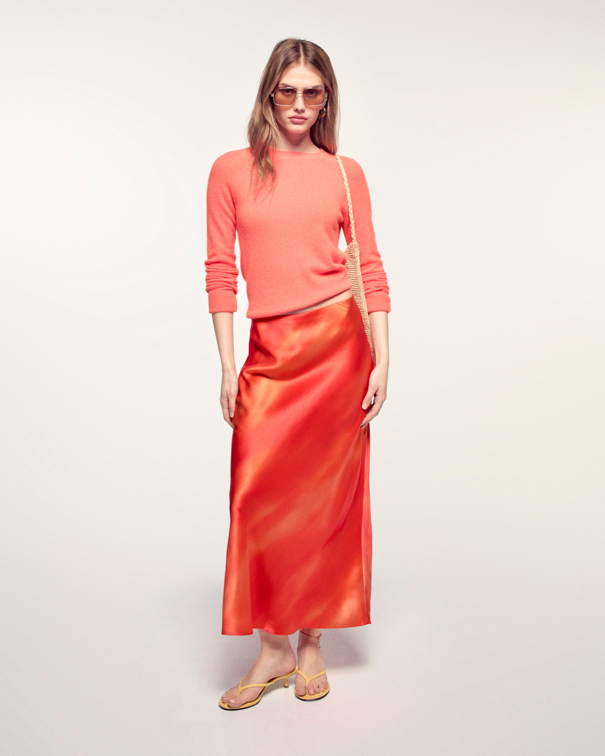 Mid-Length Skirt (S26 / FEMME / Sunset Samba)