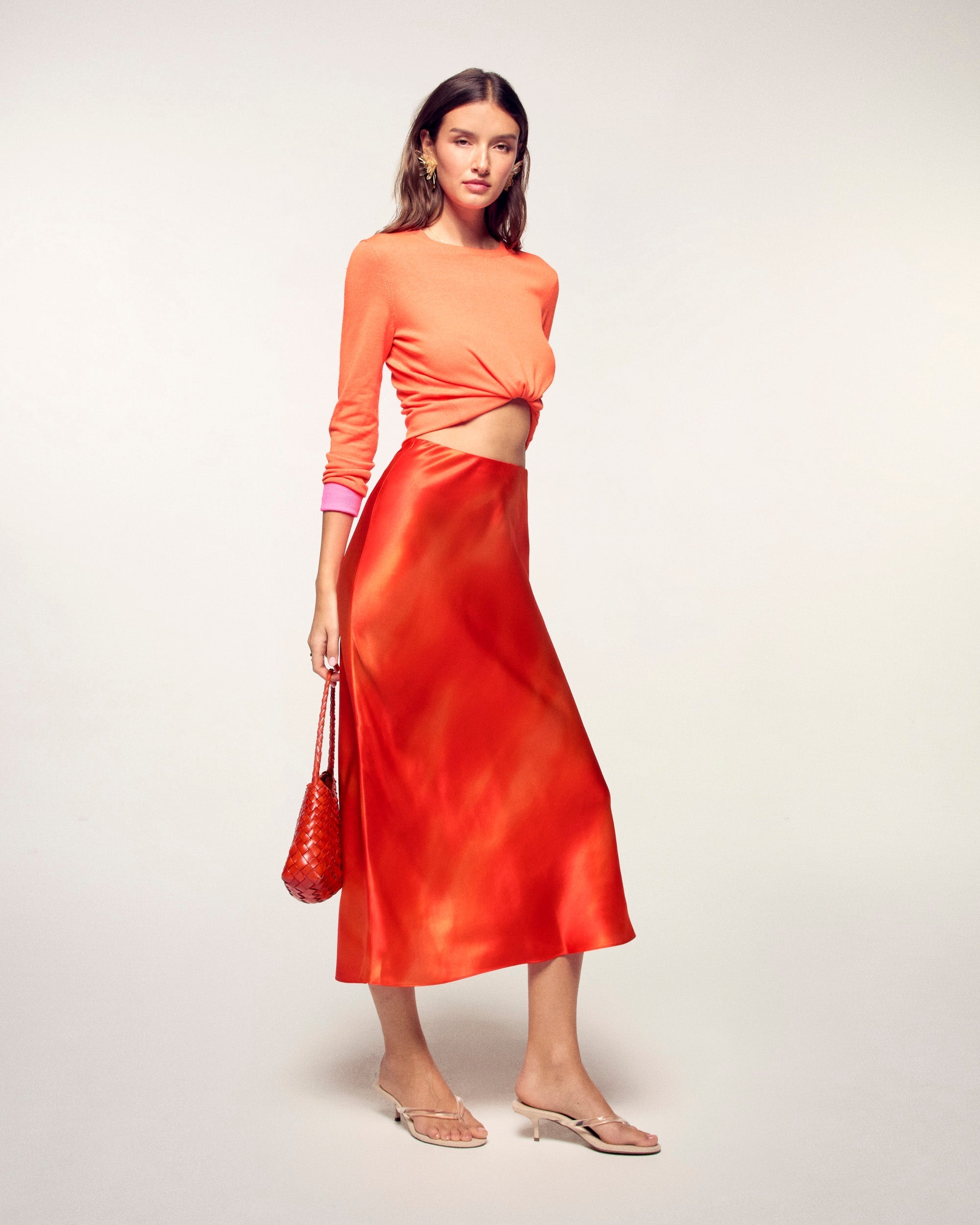 Mid-Length Skirt (S26 / FEMME / Sunset Samba)