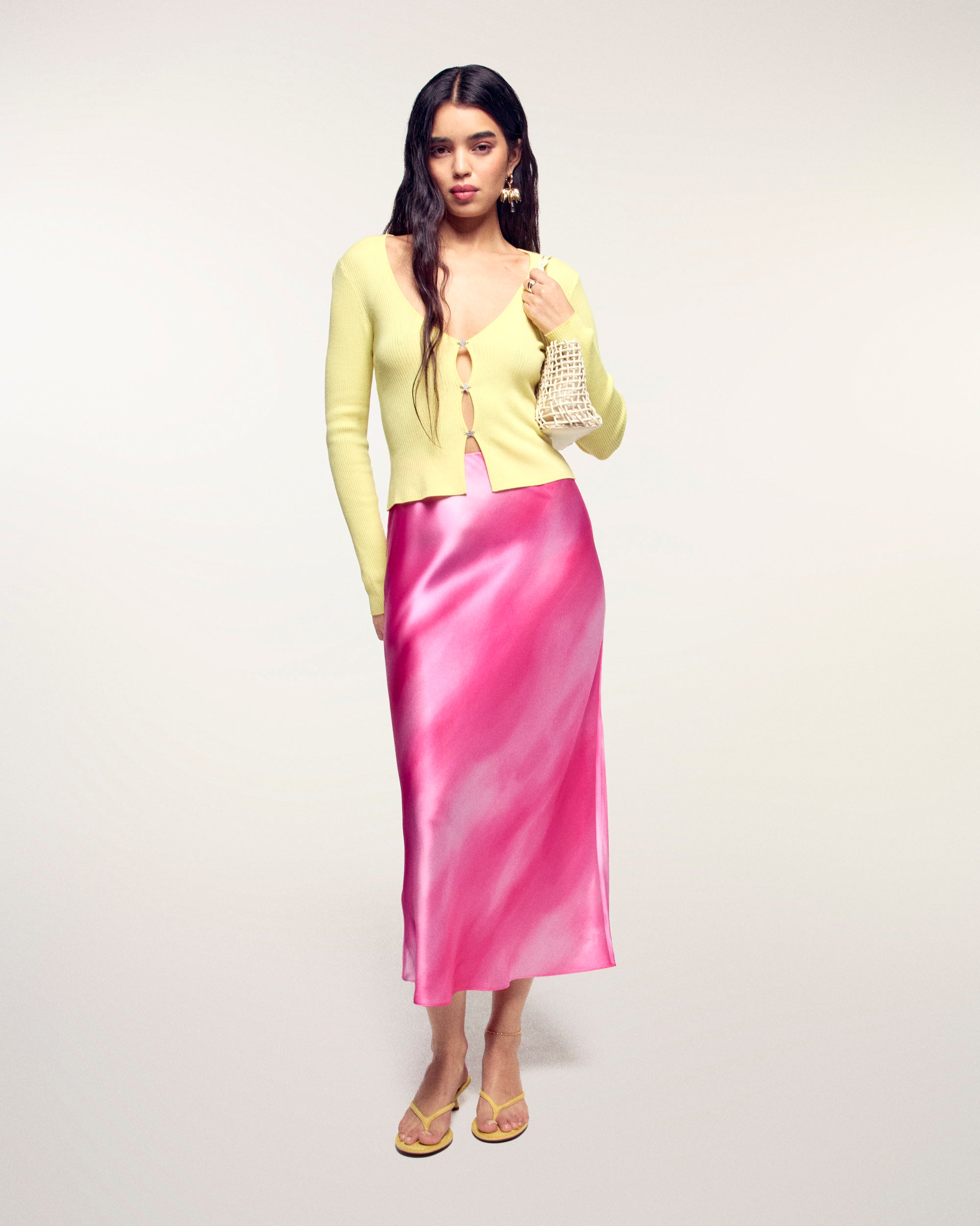 Mid-Length Skirt (S26/ FEMME/ Pink Samba)
