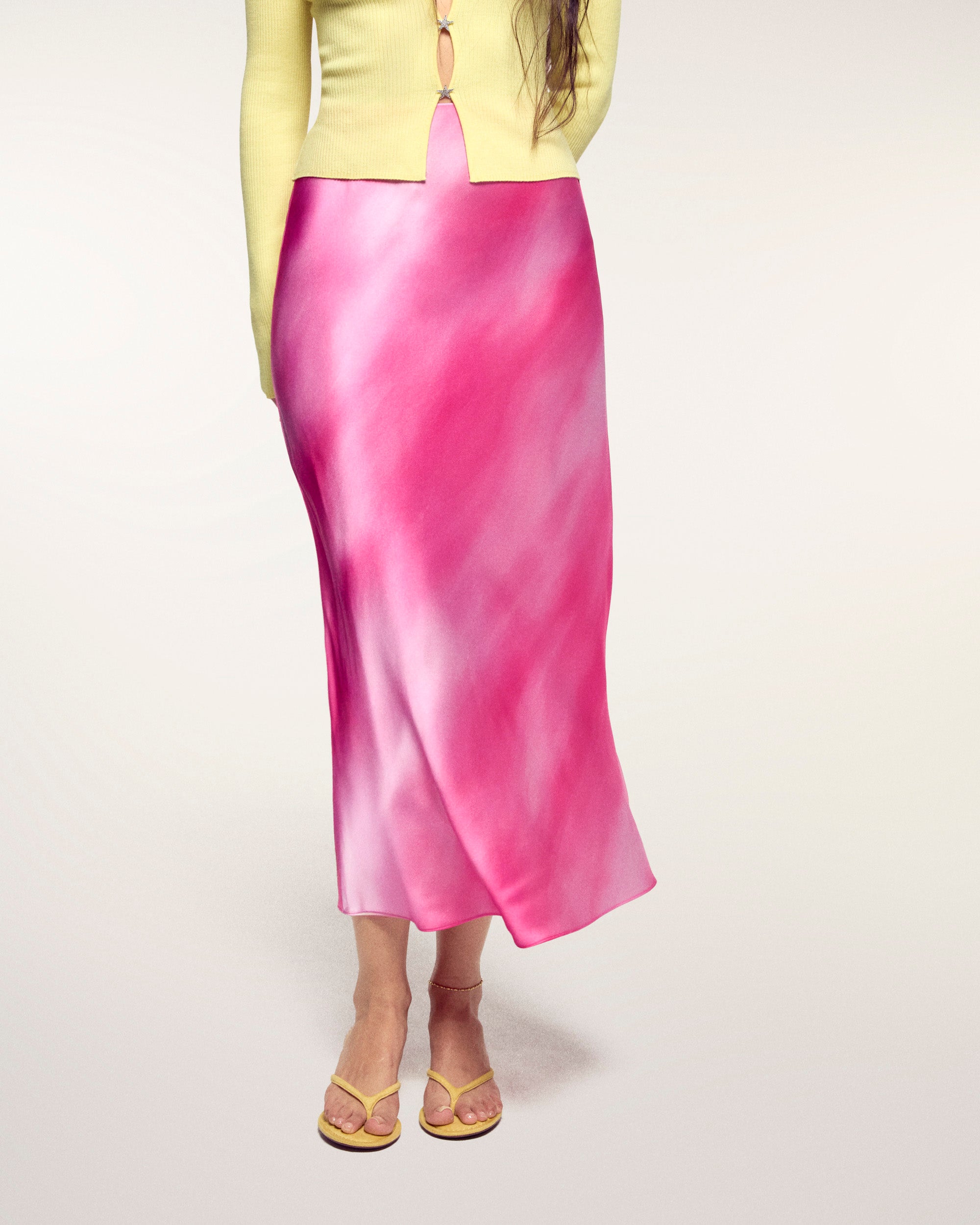 Mid-Length Skirt (S26/ FEMME/ Pink Samba)