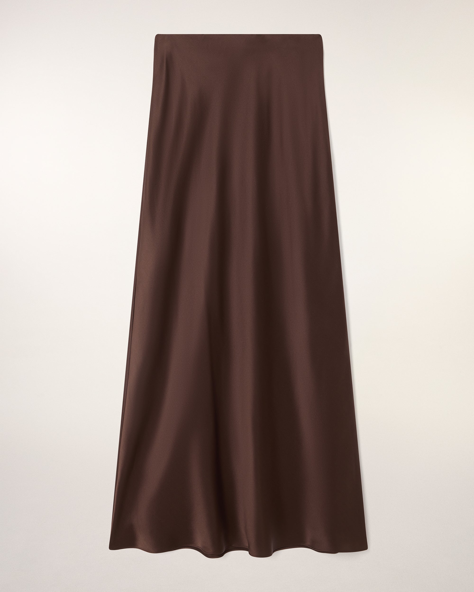 Mid-Length Skirt (S26/ FEMME/ Chocolat)